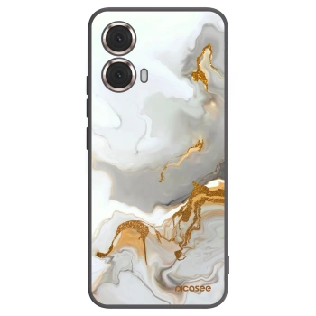 Picasee crna silikonska maskica za Motorola Moto G85 - Her
