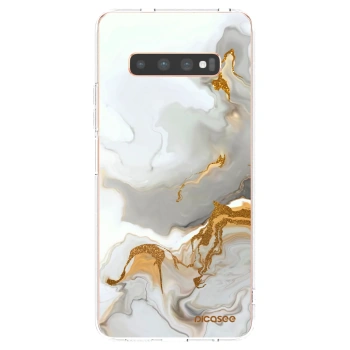 Picasee silikonska prozirna maskica za Samsung Galaxy S10 Plus G975 - Her