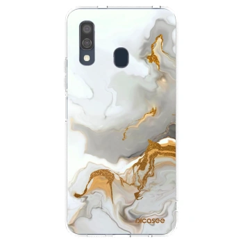 Picasee silikonska prozirna maskica za Samsung Galaxy A40 A405F - Her