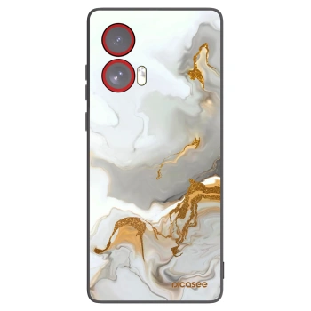 Picasee crna silikonska maskica za Motorola Edge 50 Fusion - Her
