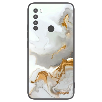 Picasee crna silikonska maskica za Xiaomi Redmi Note 8 - Her