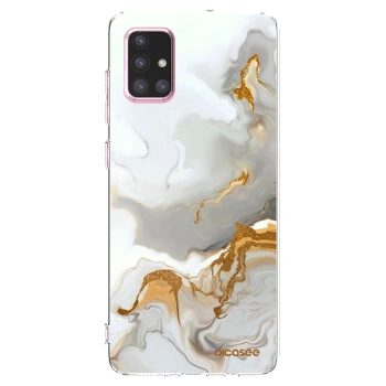 Picasee silikonska prozirna maskica za Samsung Galaxy A71 A715F - Her