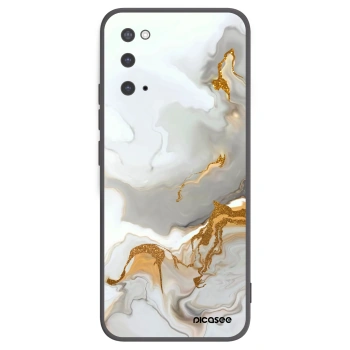 Picasee crna silikonska maskica za Samsung Galaxy S20 G980F - Her