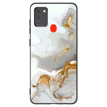 Picasee crna silikonska maskica za Samsung Galaxy A21s - Her