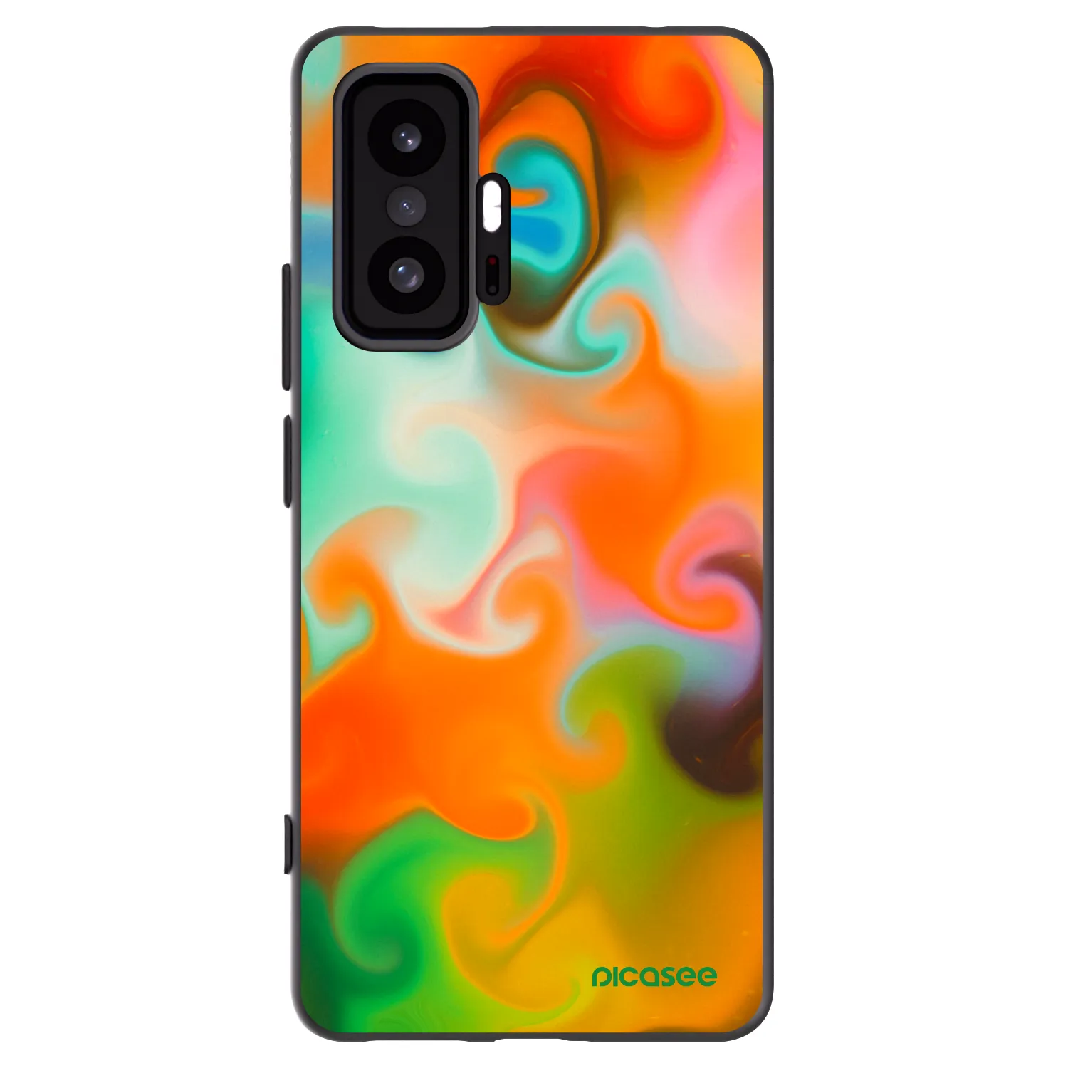 Picasee crna silikonska maskica za Xiaomi 11T Pro - Juice