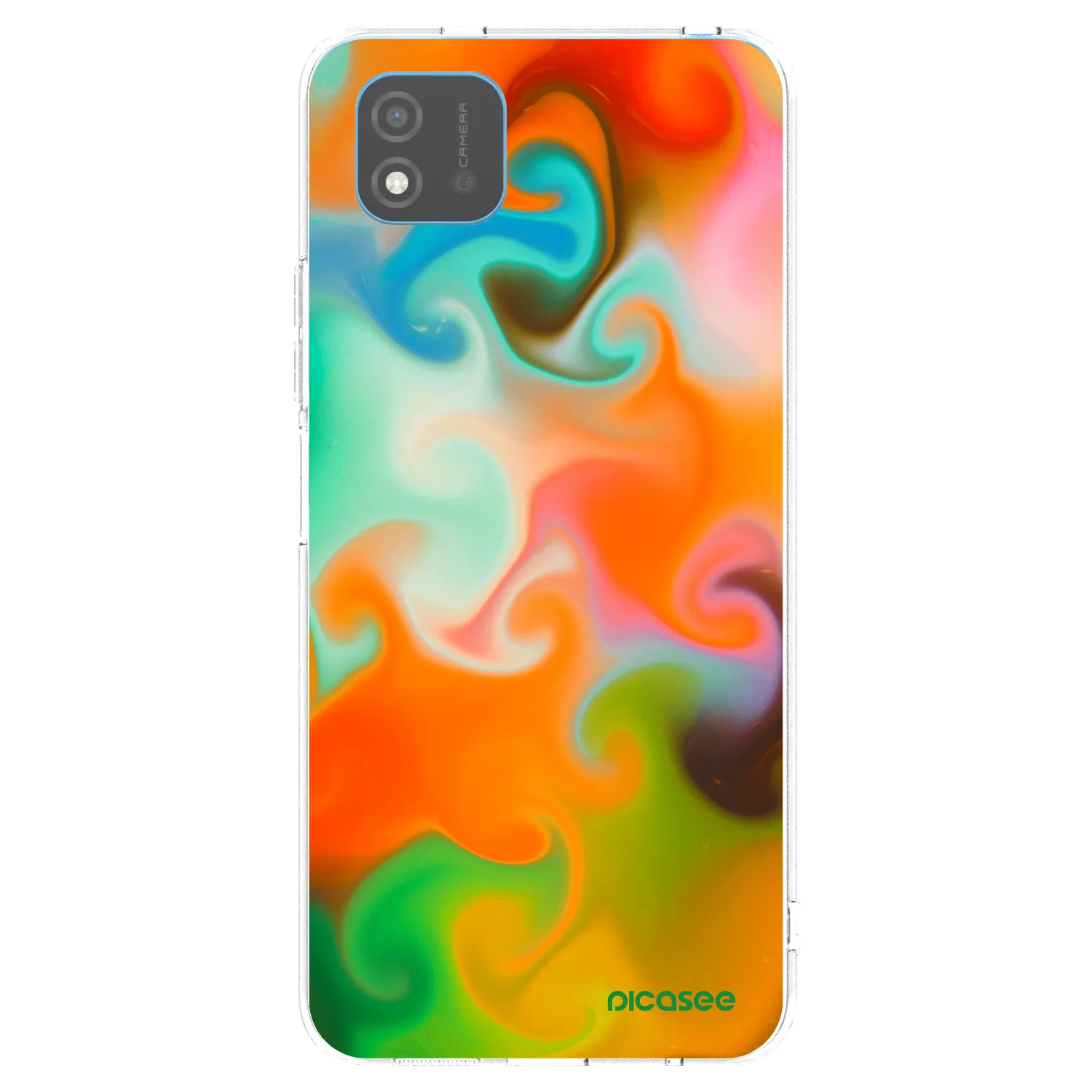 Picasee silikonska prozirna maskica za Realme C11 (2021) - Juice