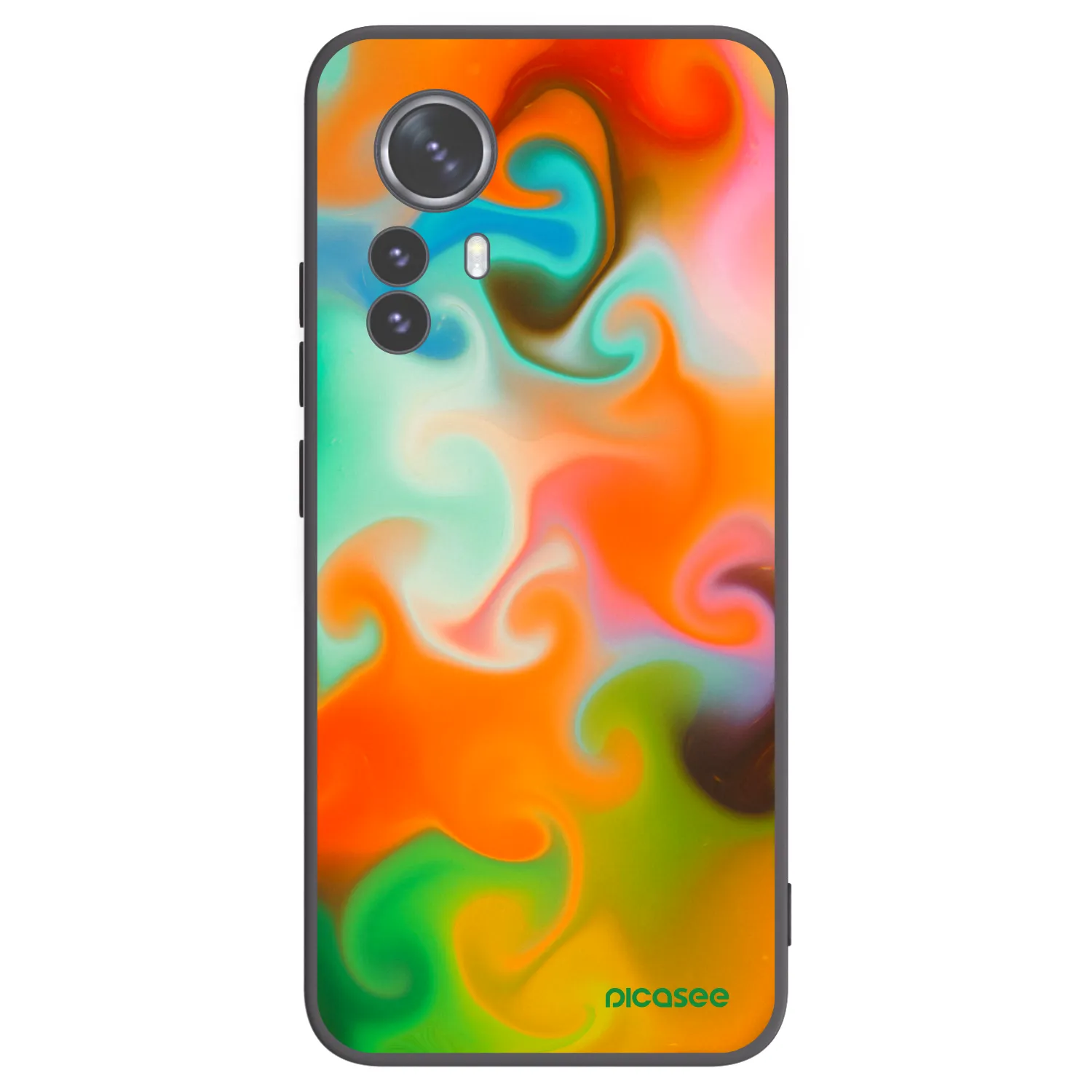 Picasee crna silikonska maskica za Xiaomi 12 Pro - Juice