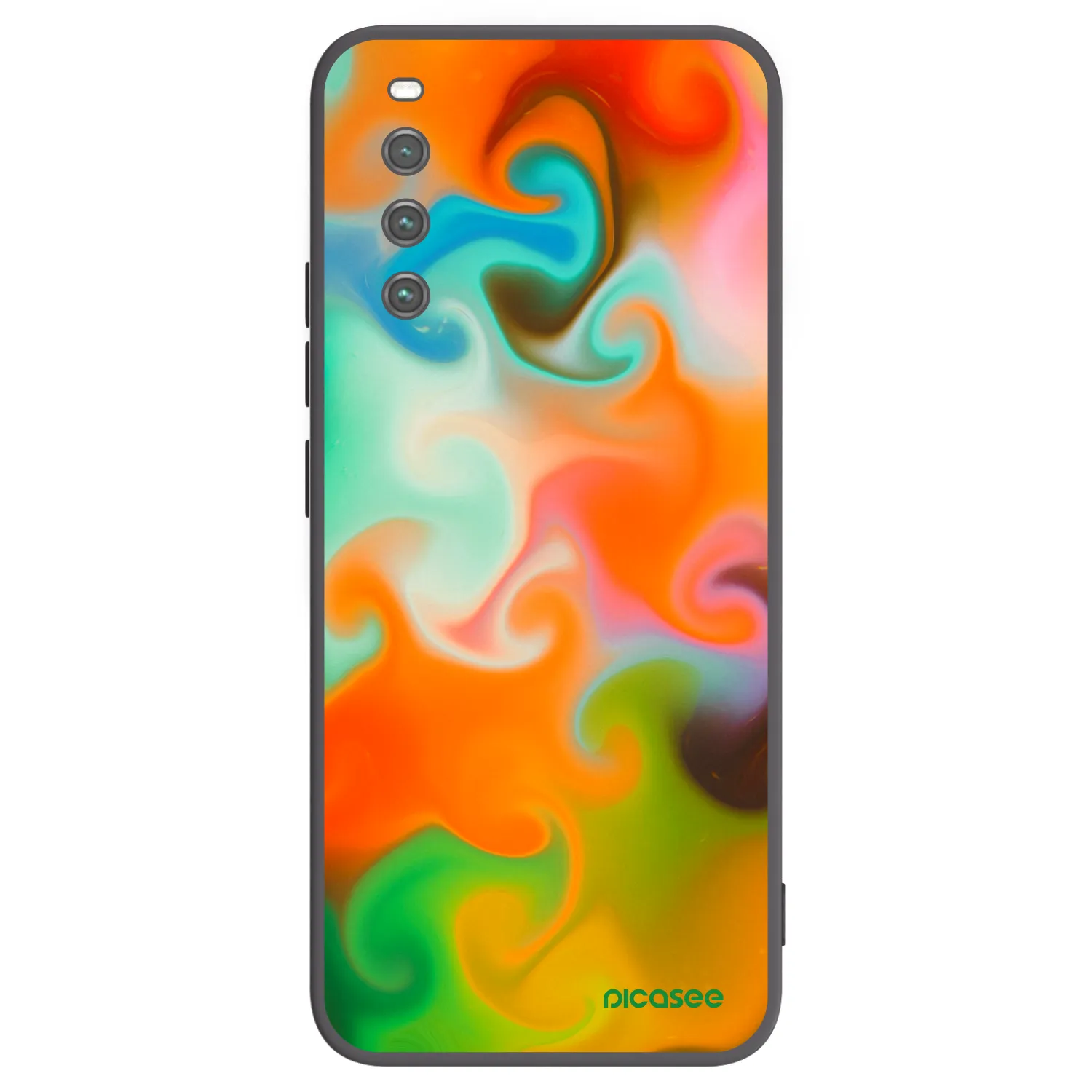 Picasee crna silikonska maskica za Sony Xperia 10 IV 5G - Juice