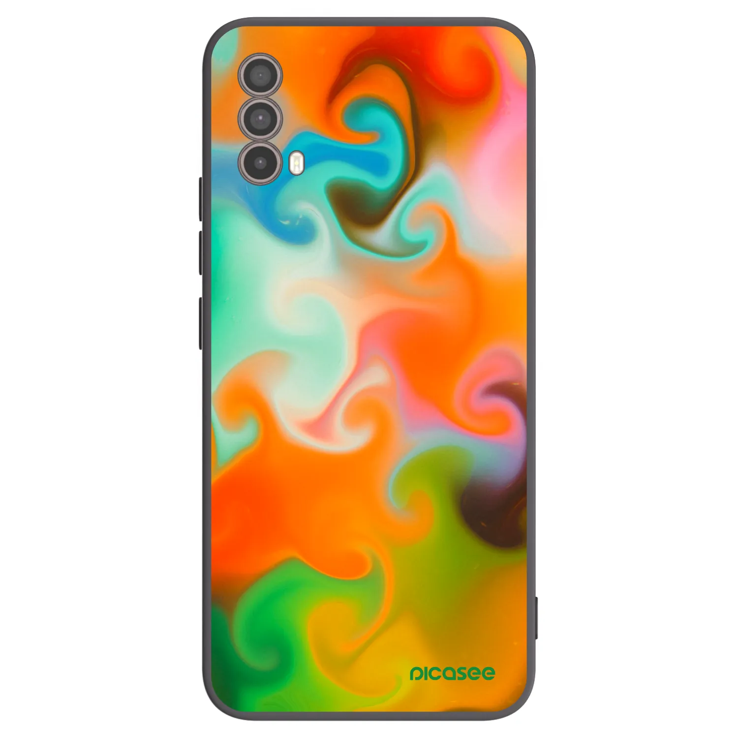 Picasee crna silikonska maskica za Motorola Moto E40 - Juice