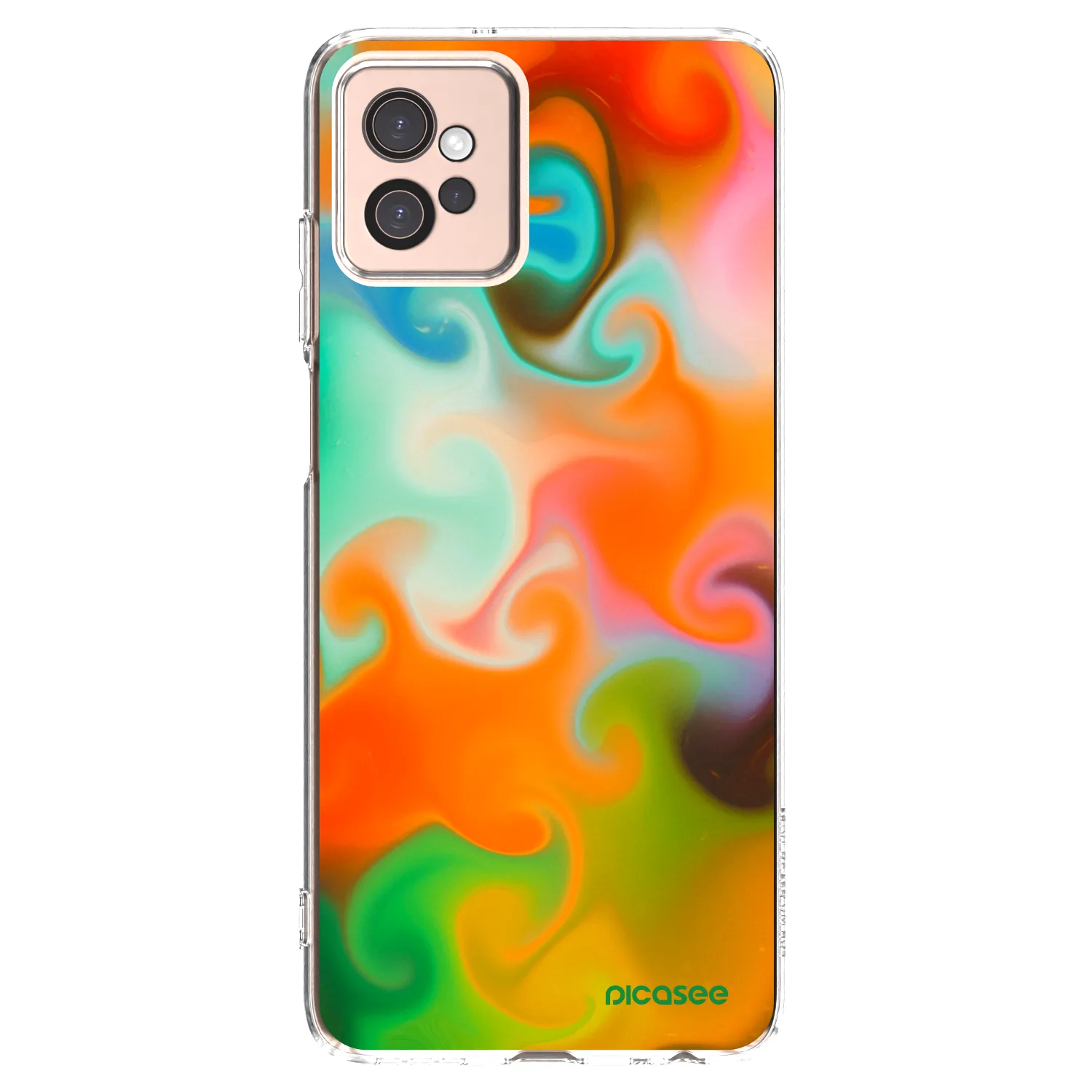 Picasee silikonska prozirna maskica za Motorola Moto G32 - Juice