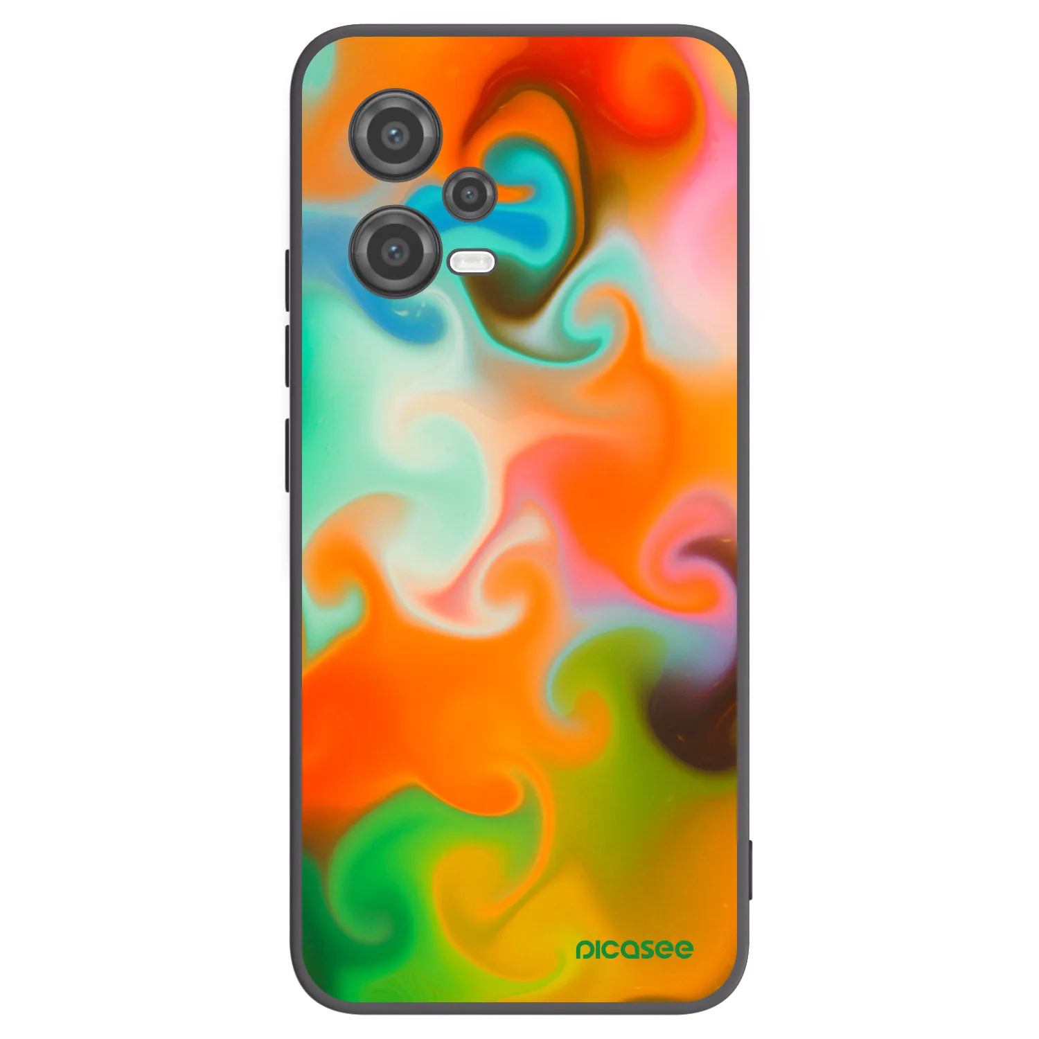 Picasee crna silikonska maskica za Xiaomi Poco X5 - Juice