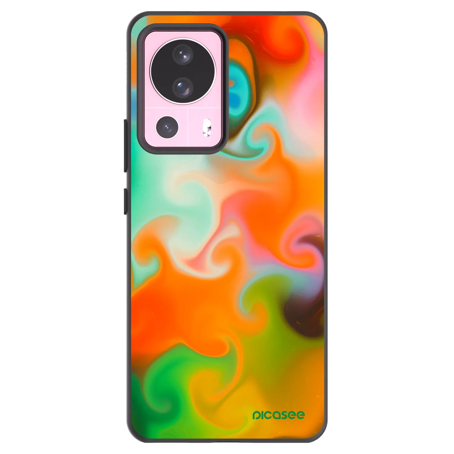 Picasee crna silikonska maskica za Xiaomi 13 Lite - Juice