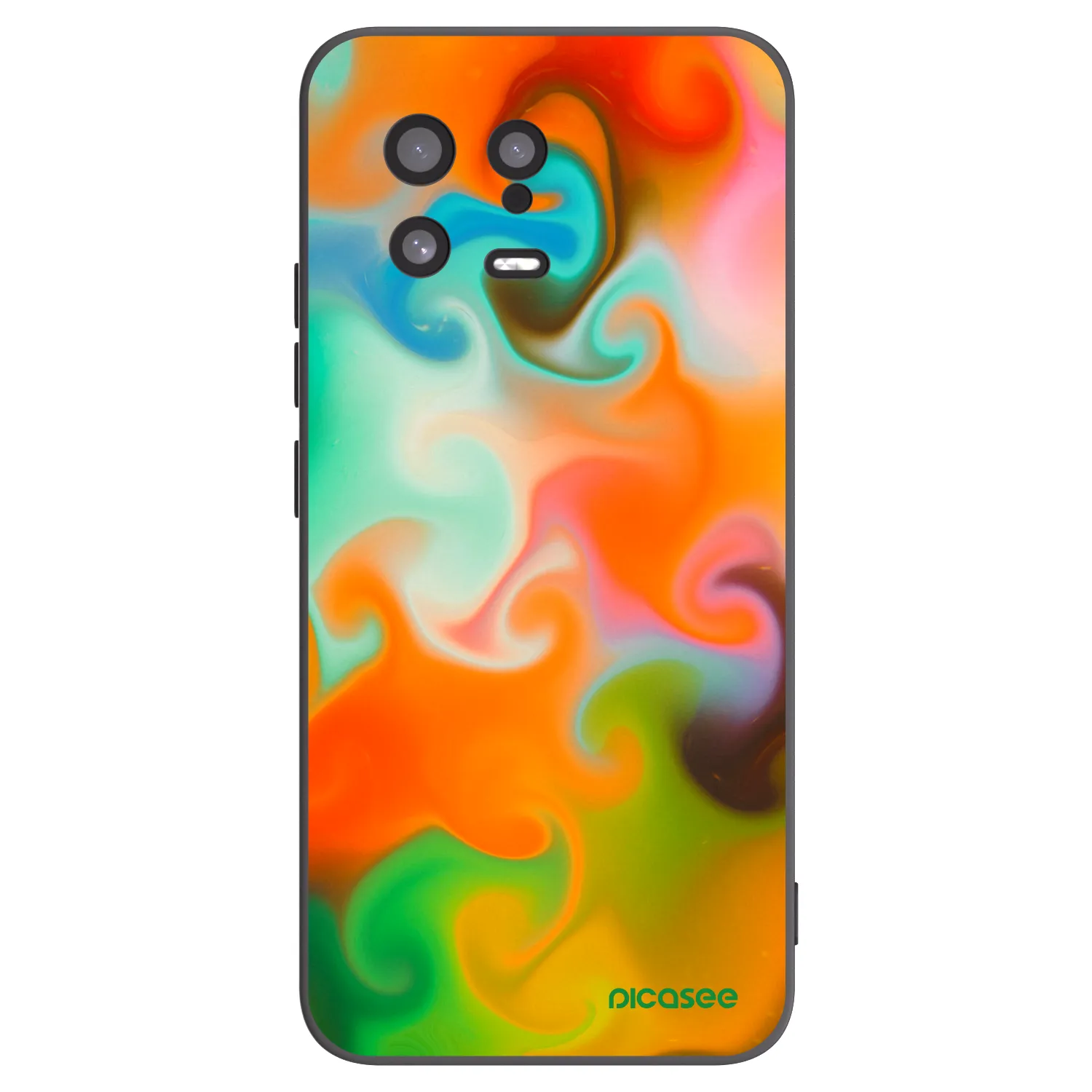Picasee crna silikonska maskica za Xiaomi 13 - Juice