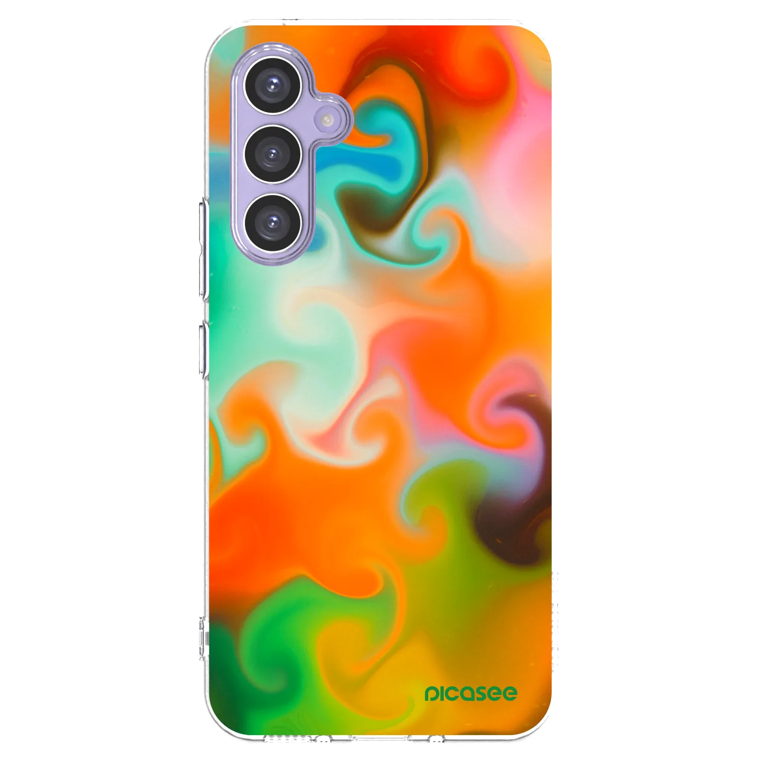 Picasee silikonska prozirna maskica za Samsung Galaxy A54 5G A546B - Juice