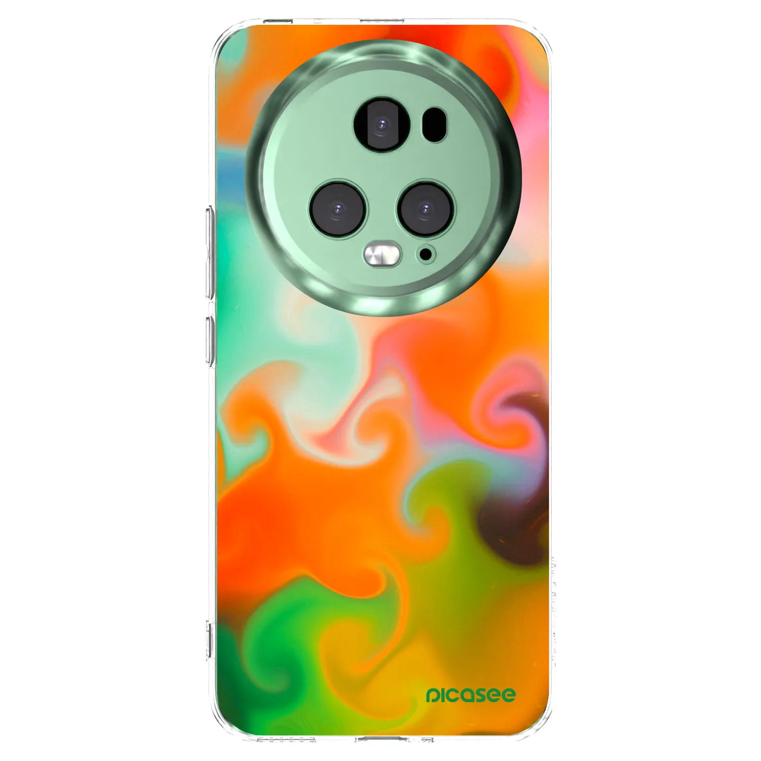 Picasee silikonska prozirna maskica za Honor Magic5 Pro - Juice