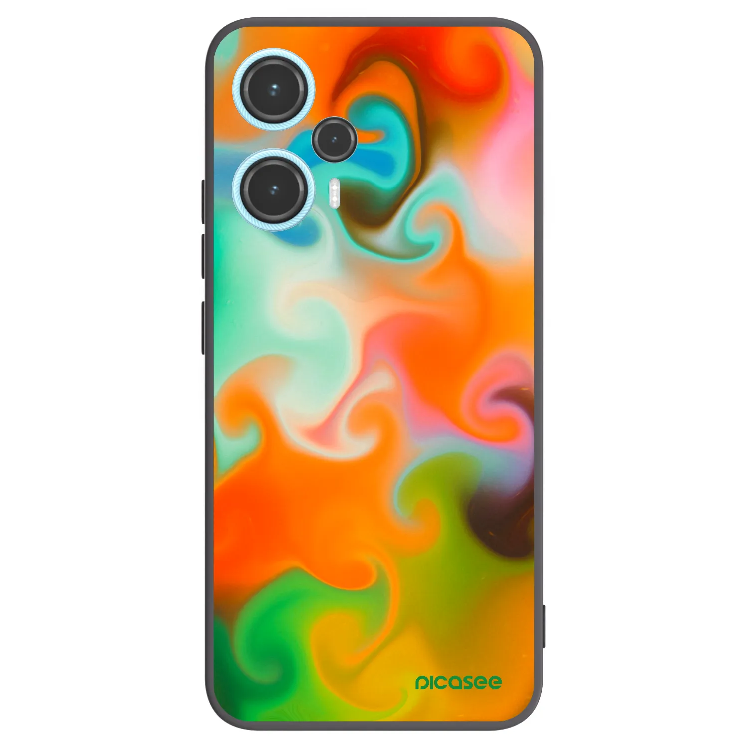 Picasee crna silikonska maskica za Xiaomi Poco F5 - Juice