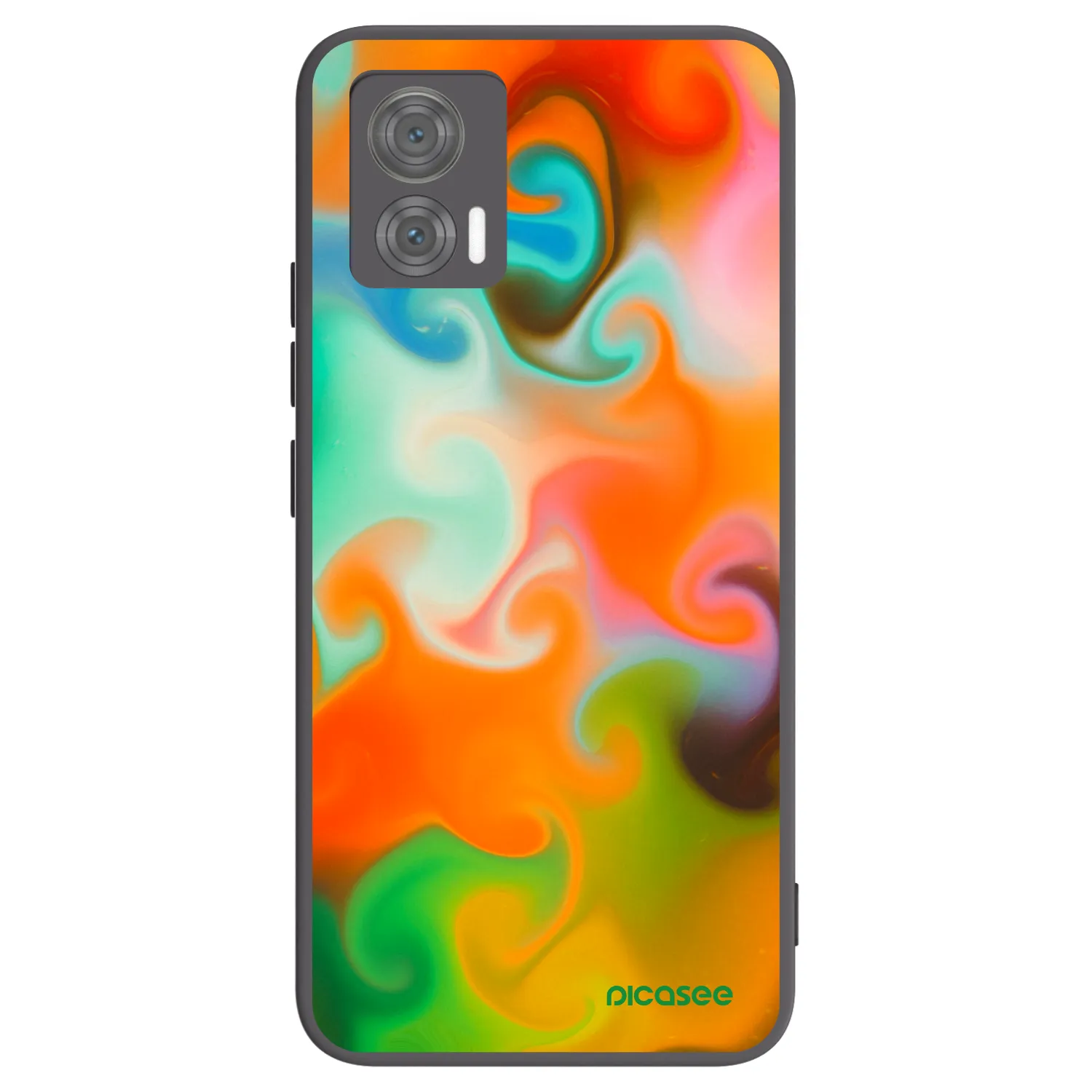 Picasee crna silikonska maskica za Motorola Edge 30 Neo - Juice