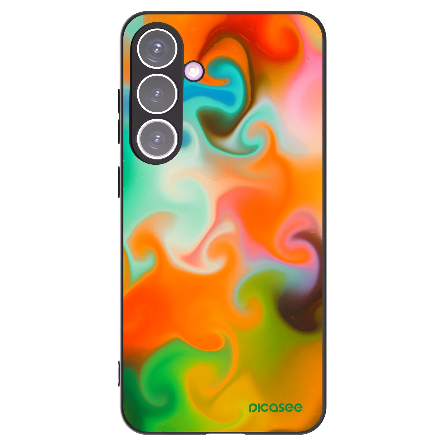 Picasee crna silikonska maskica za Samsung Galaxy S24+ S926B 5G - Juice