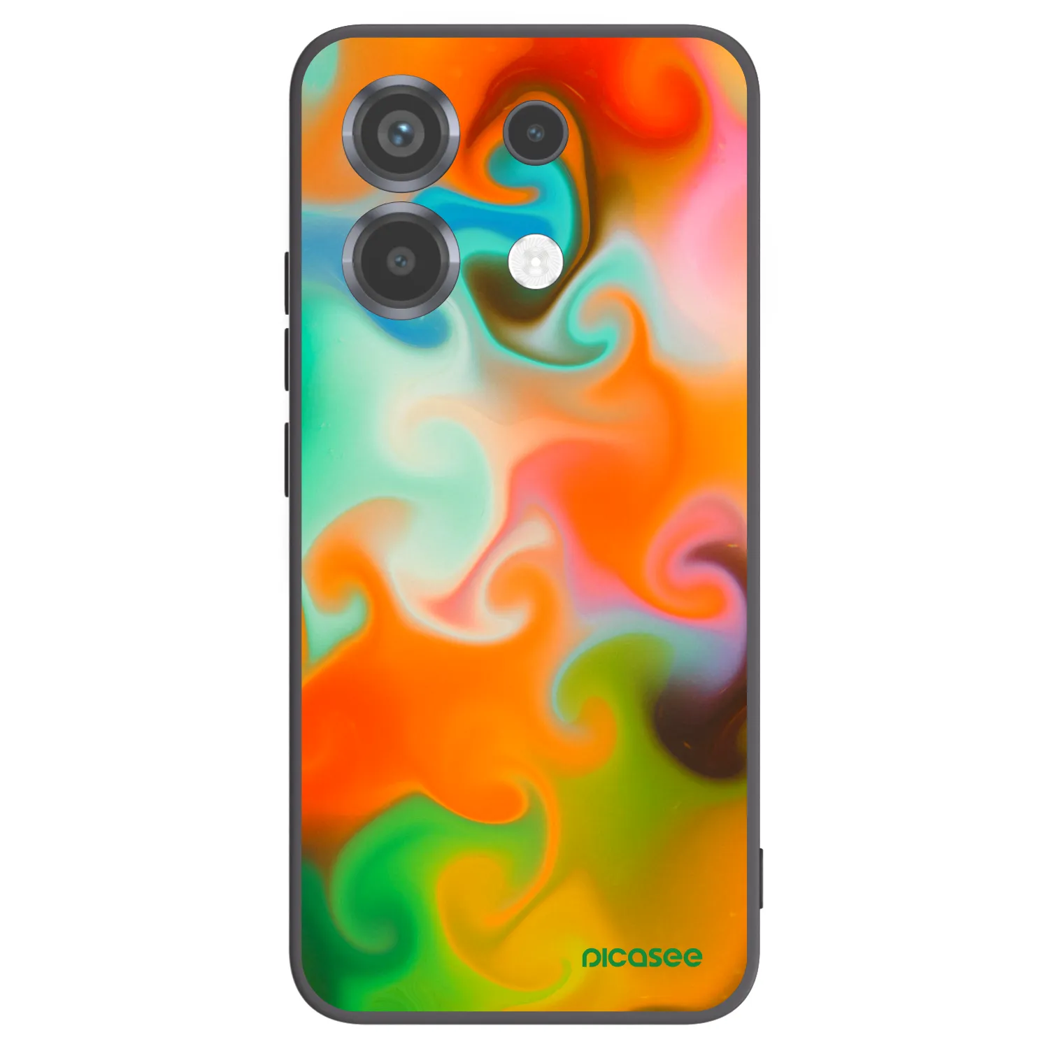 Picasee crna silikonska maskica za Xiaomi Poco X6 - Juice