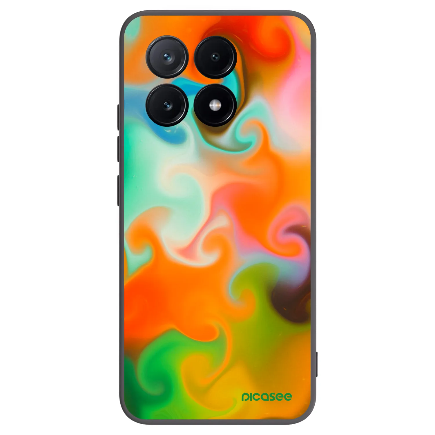 Picasee crna silikonska maskica za Xiaomi Poco X6 Pro - Juice