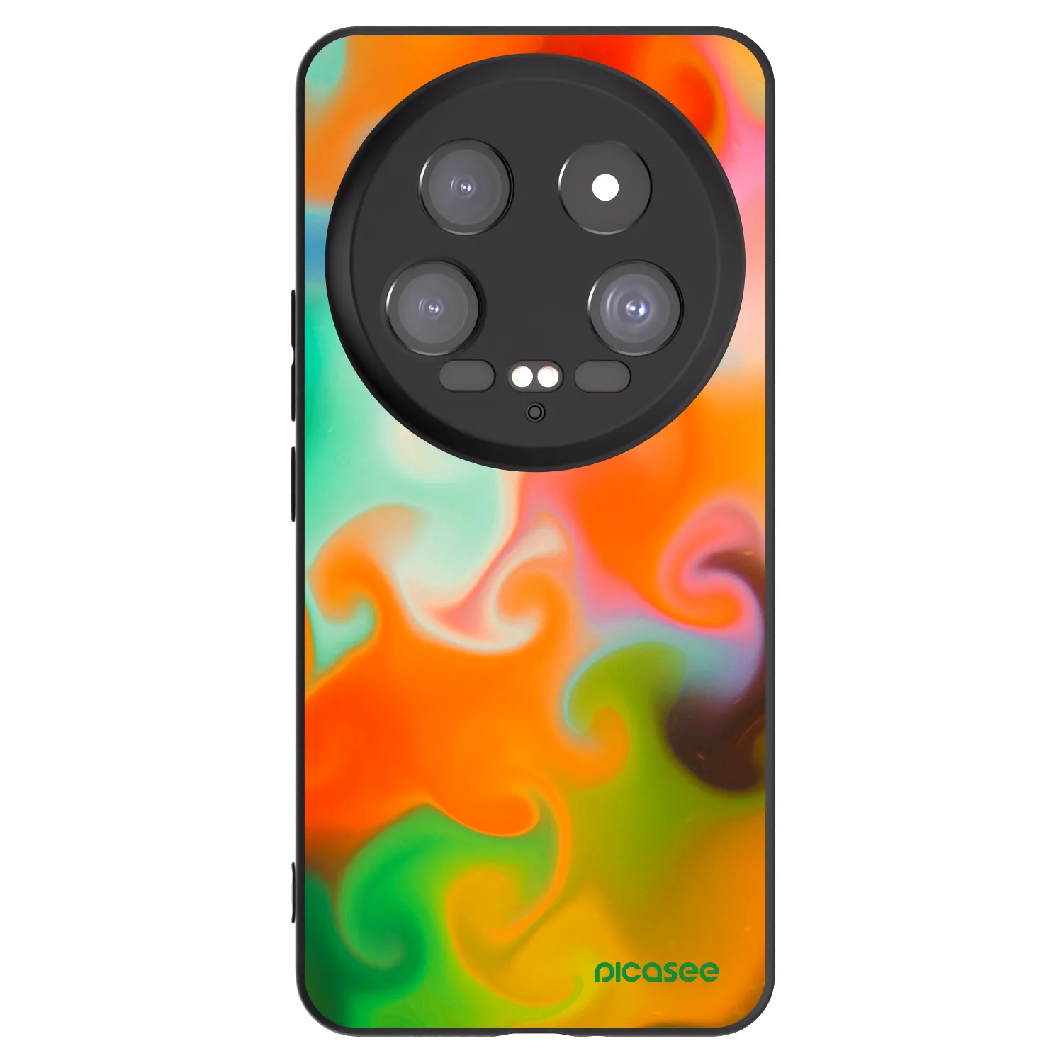 Picasee crna silikonska maskica za Xiaomi 14 Ultra - Juice