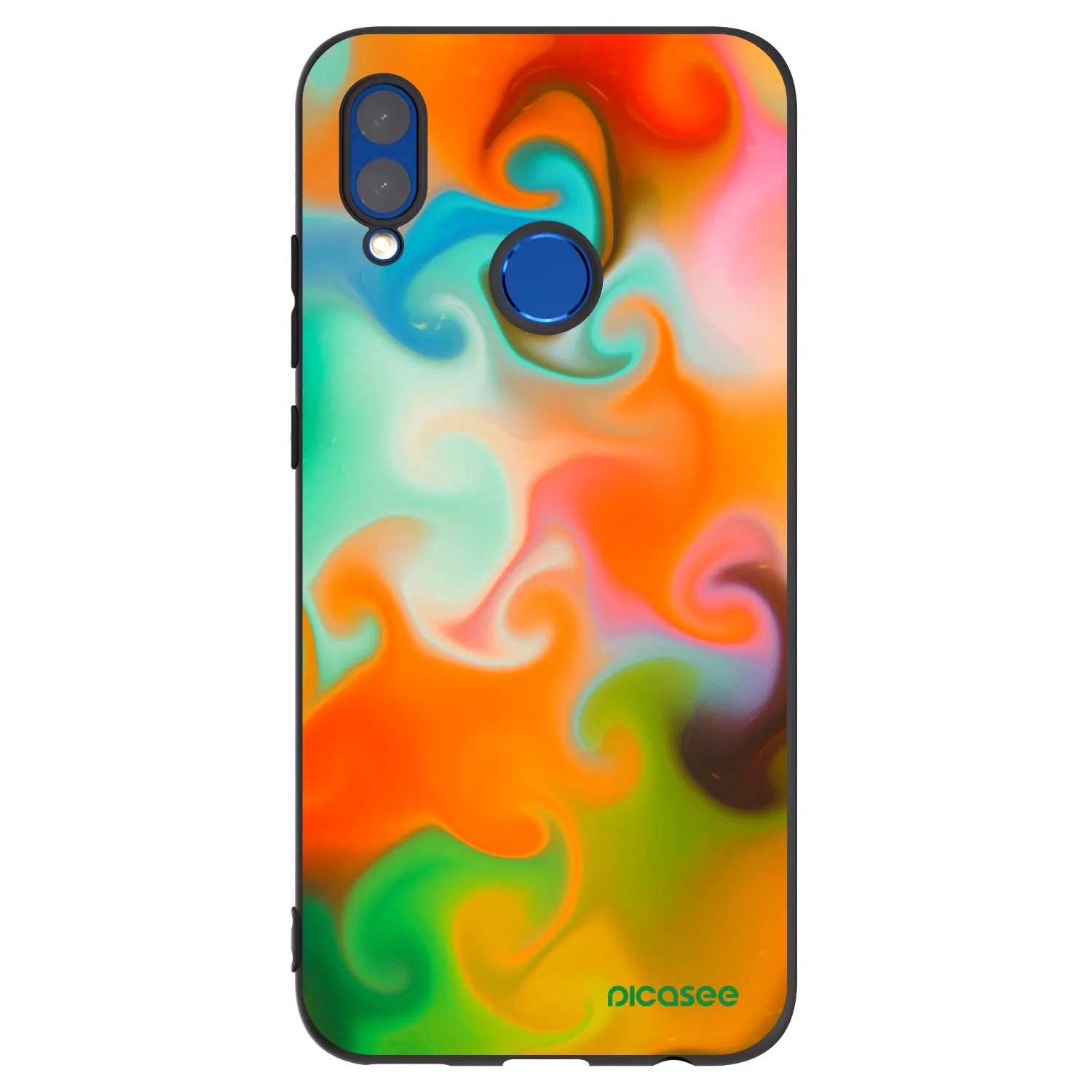 Picasee crna silikonska maskica za Huawei P Smart 2019 - Juice