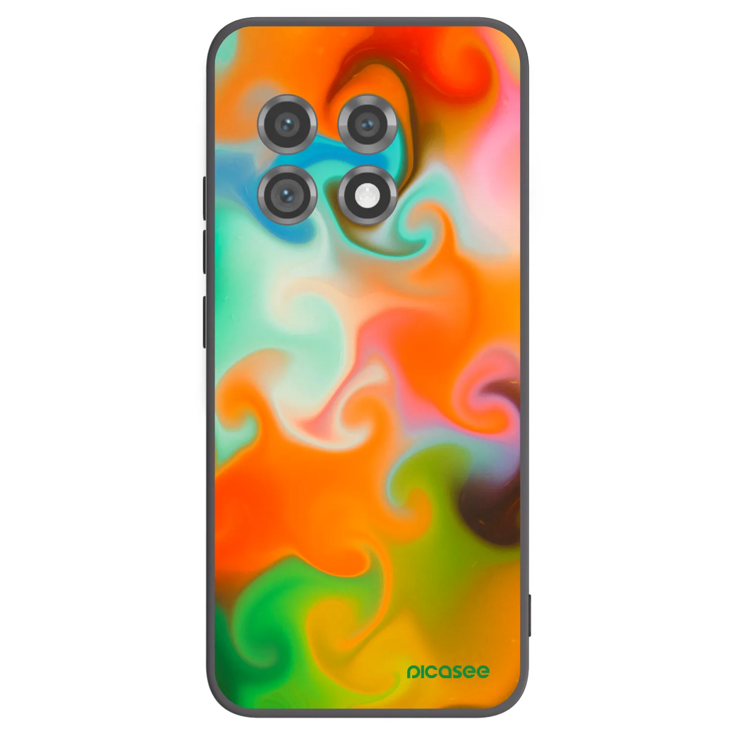 Picasee crna silikonska maskica za OnePlus 11 5G - Juice