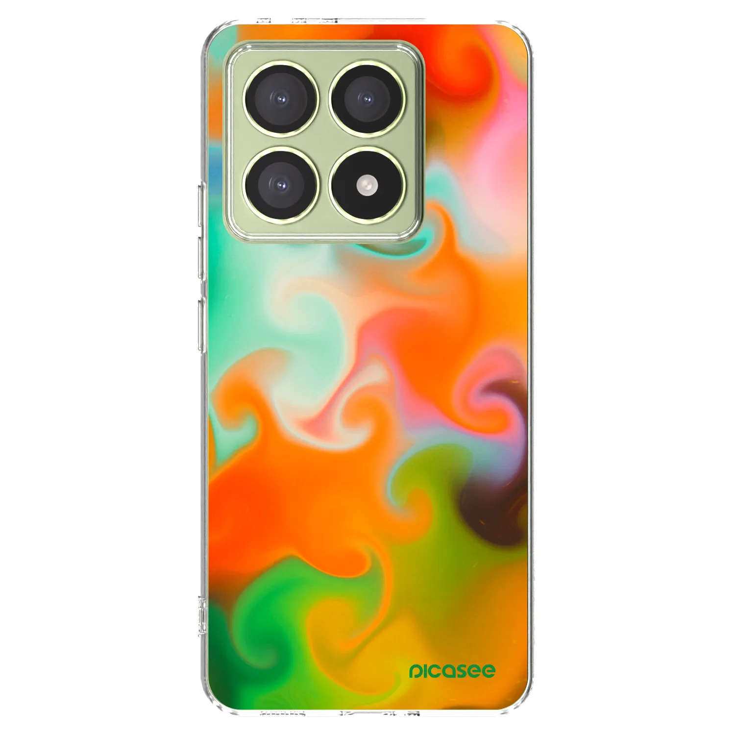 Picasee silikonska prozirna maskica za Xiaomi 14T - Juice