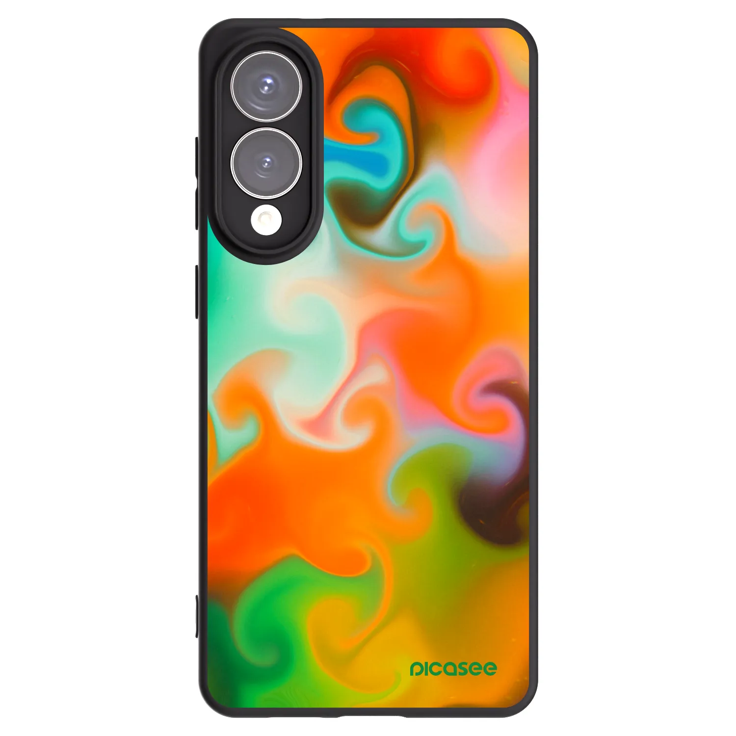 Picasee crna silikonska maskica za Samsung Galaxy S25 Edge 5G - Juice