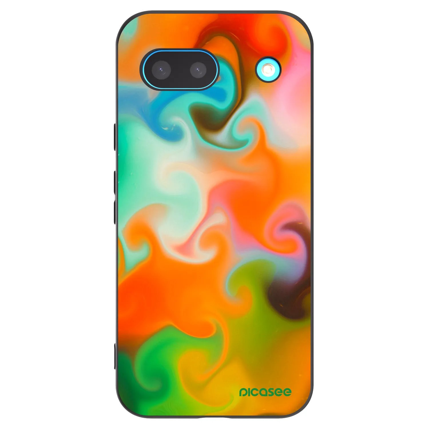 Picasee crna silikonska maskica za Google Pixel 8 - Juice