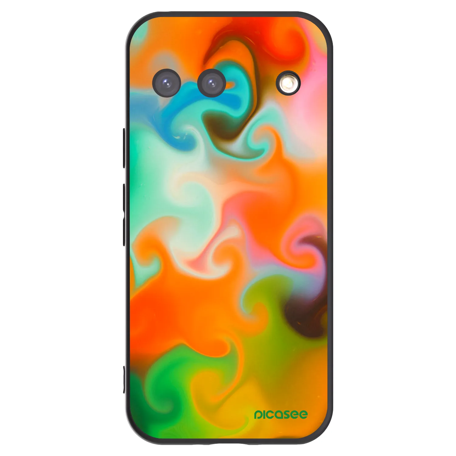 Picasee crna silikonska maskica za Google Pixel 9 - Juice