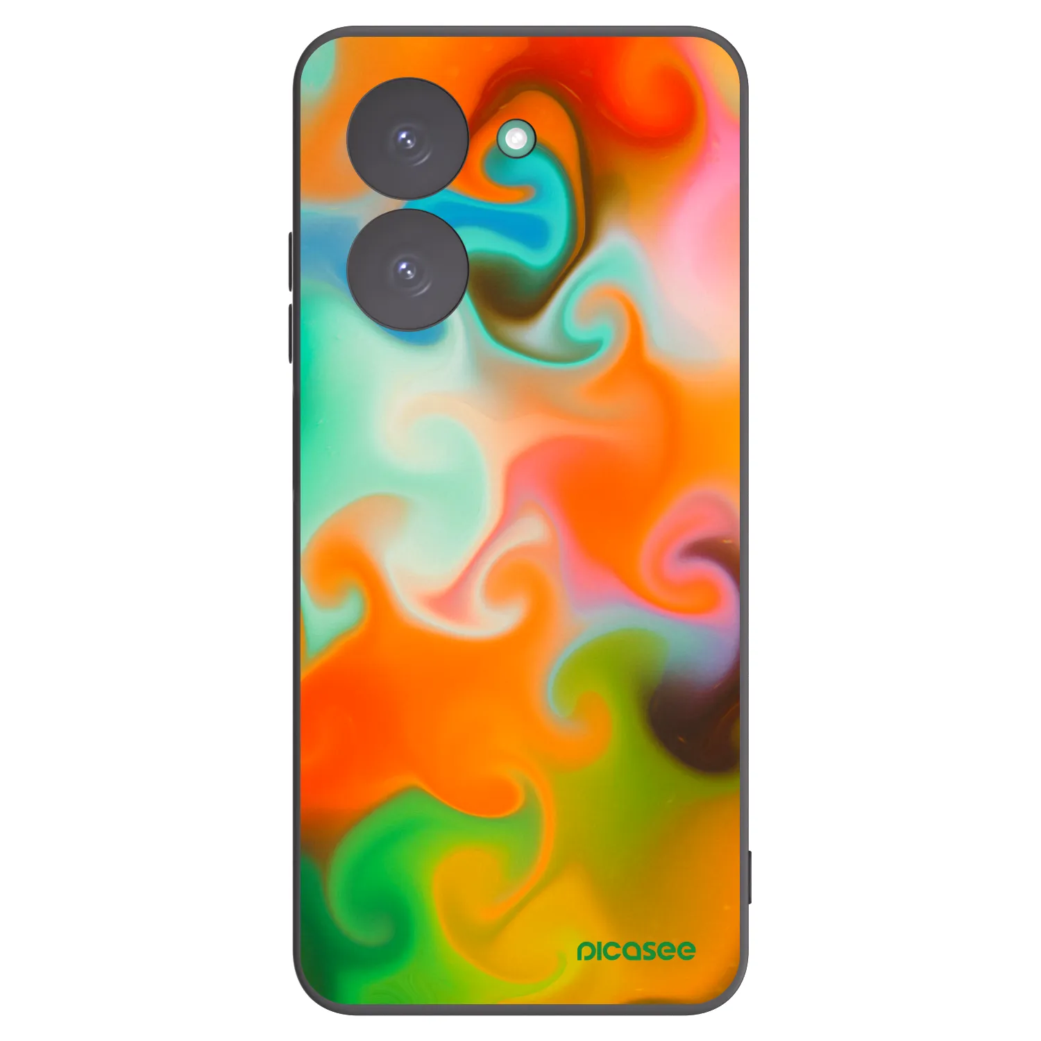 Picasee crna silikonska maskica za Xiaomi Redmi A5 - Juice