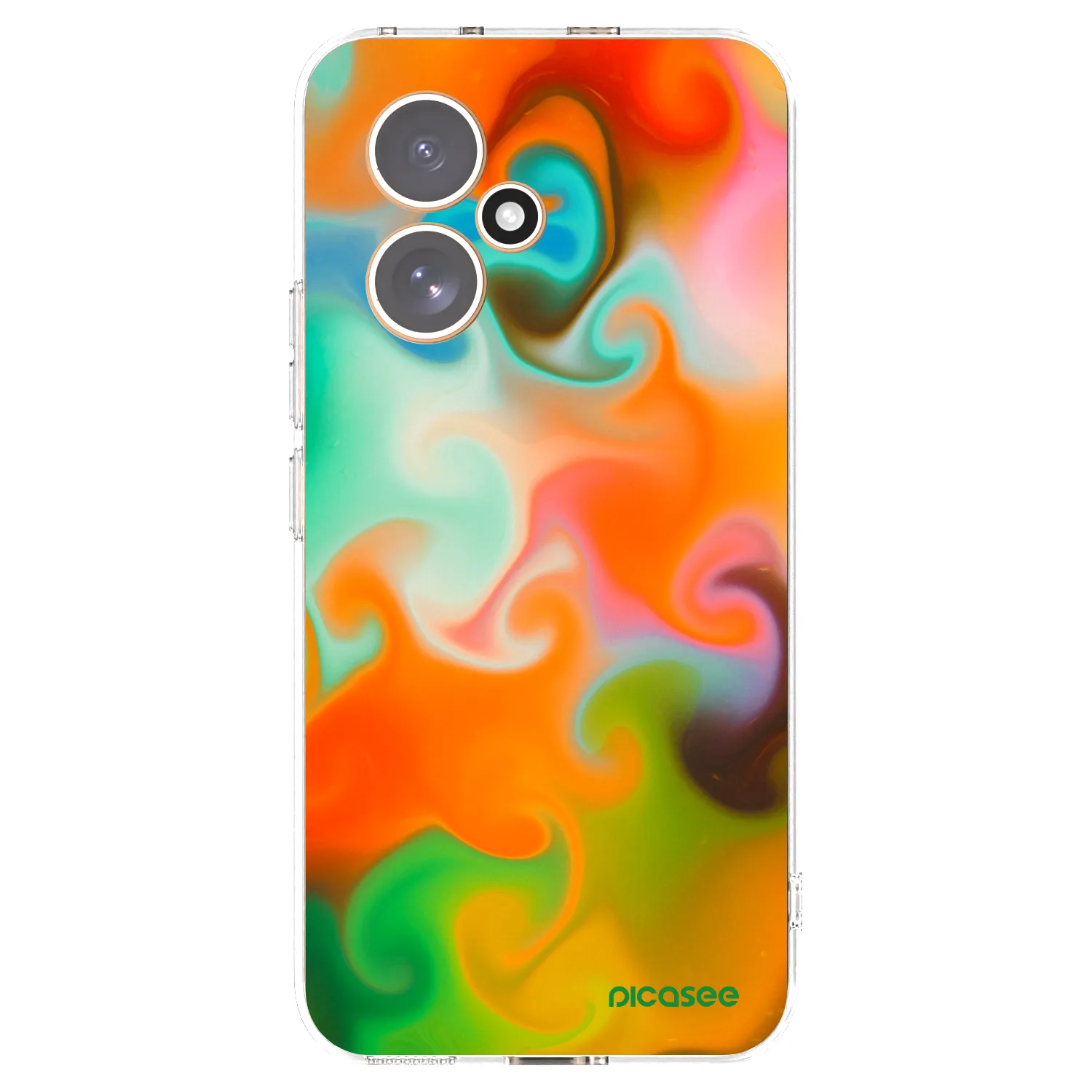 Picasee silikonska prozirna maskica za Honor 400 5G - Juice