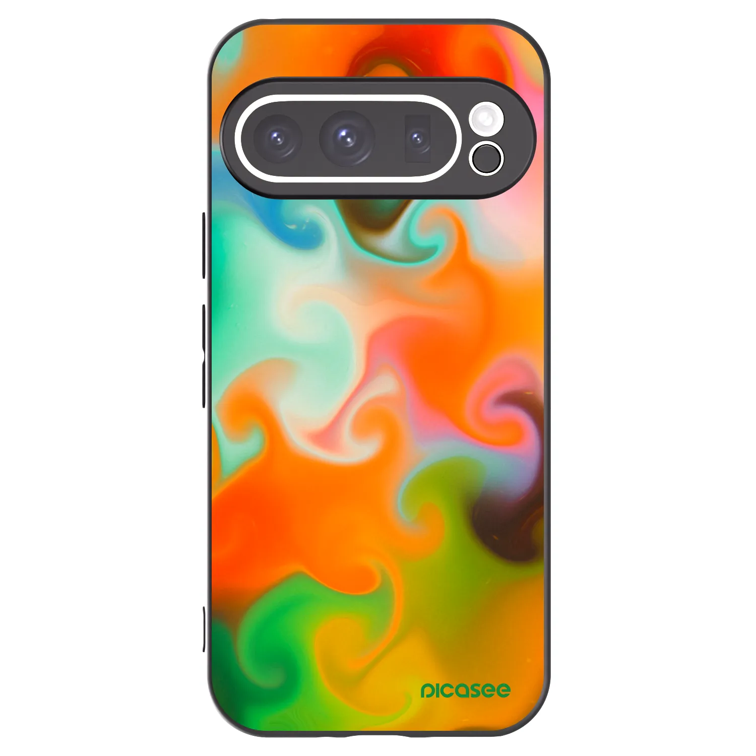 Picasee crna silikonska maskica za Google Pixel 9 Pro XL - Juice