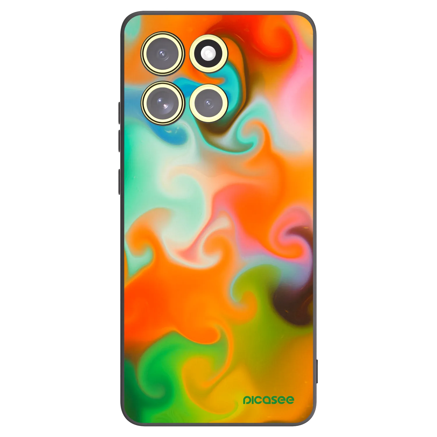 Picasee crna silikonska maskica za Motorola Moto G86 5G - Juice