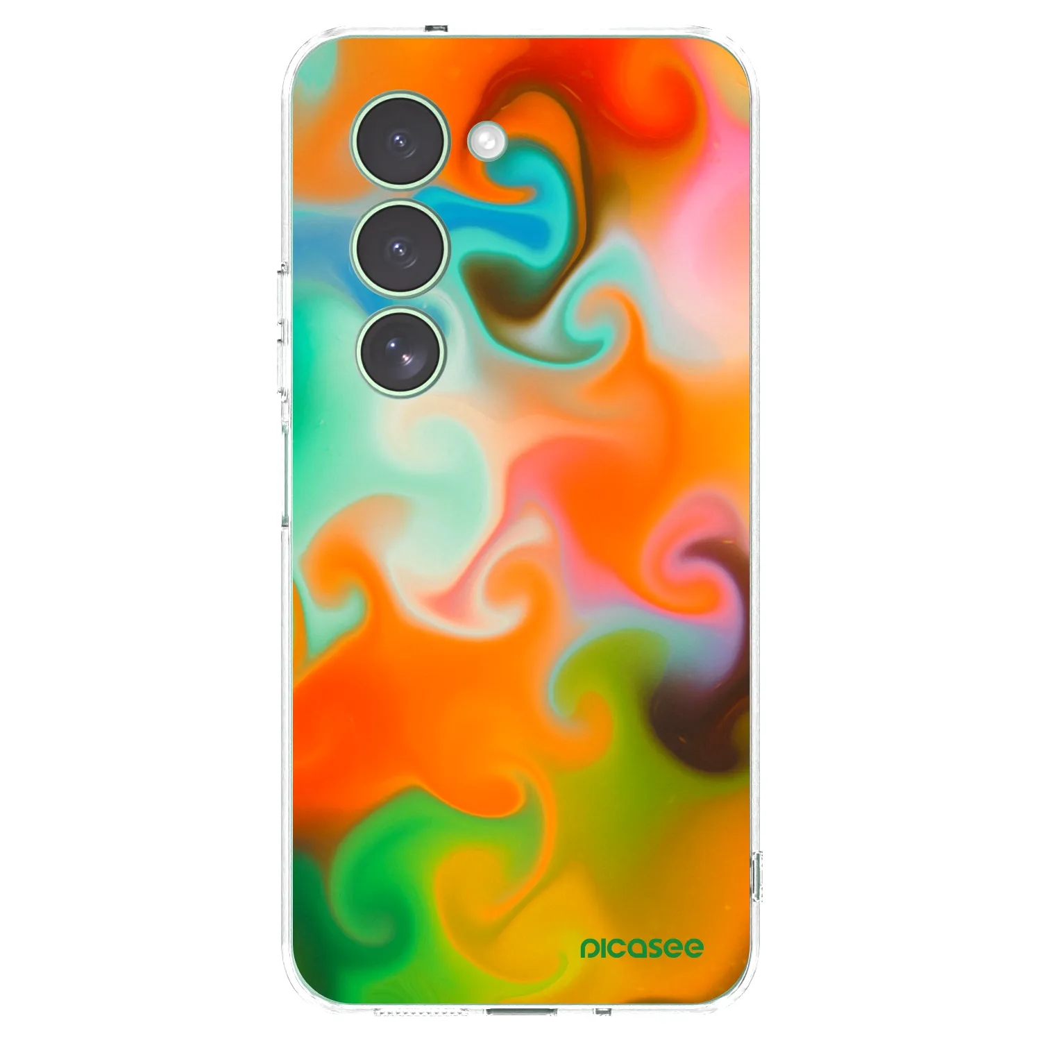 Picasee silikonska prozirna maskica za Xiaomi Redmi 15 5G - Juice