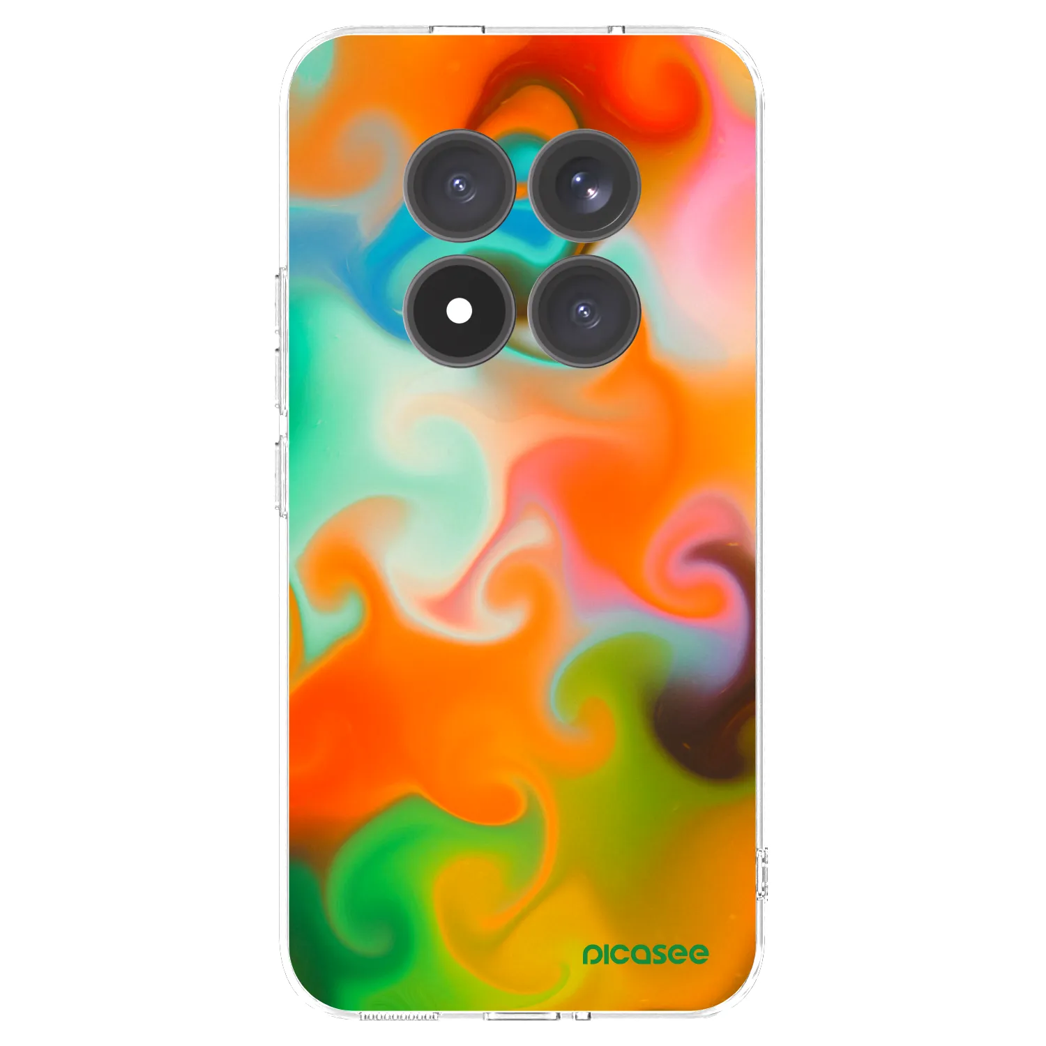 Picasee silikonska prozirna maskica za Xiaomi Redmi Note 15 Pro+ - Juice