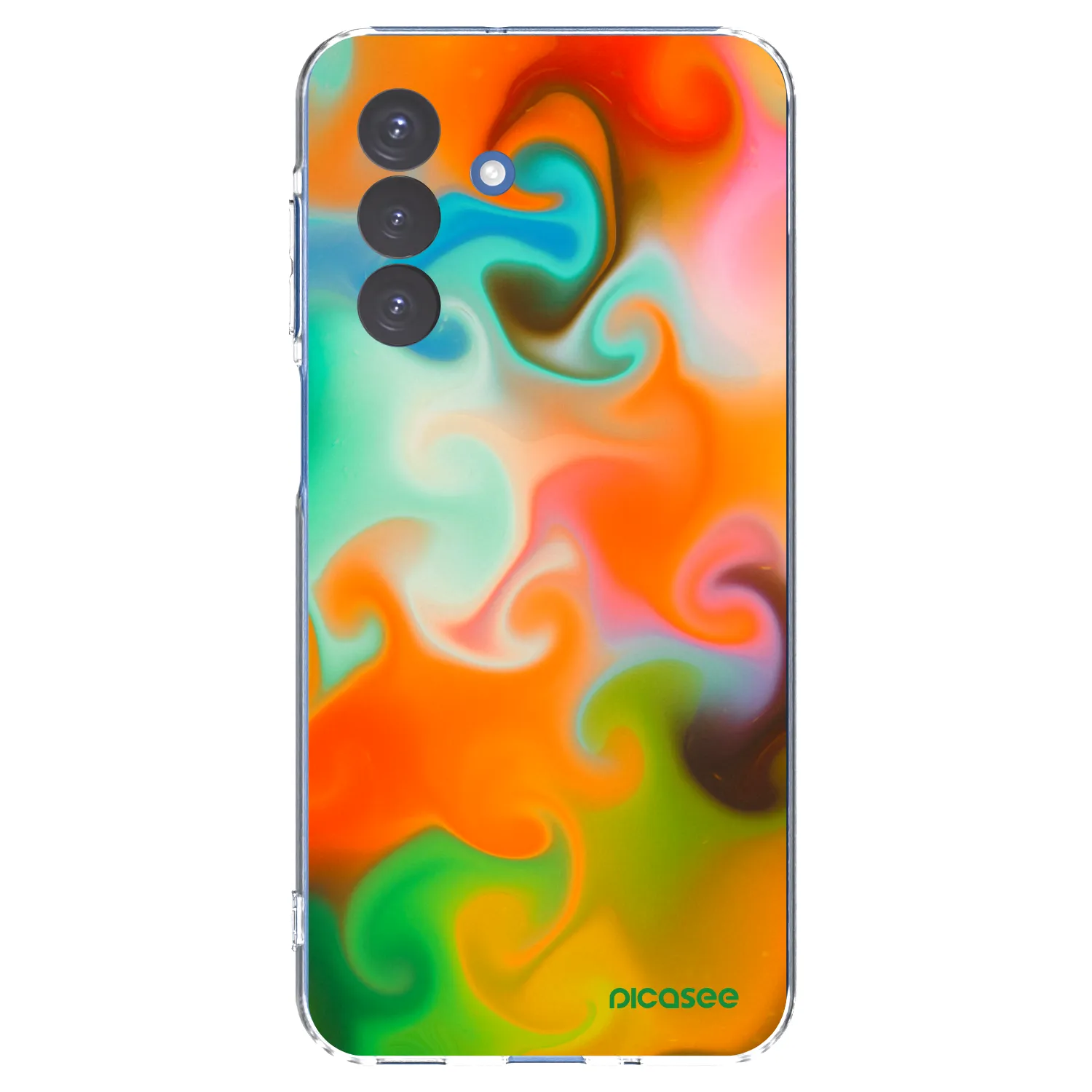 Picasee silikonska prozirna maskica za Samsung Galaxy A17 5G - Juice