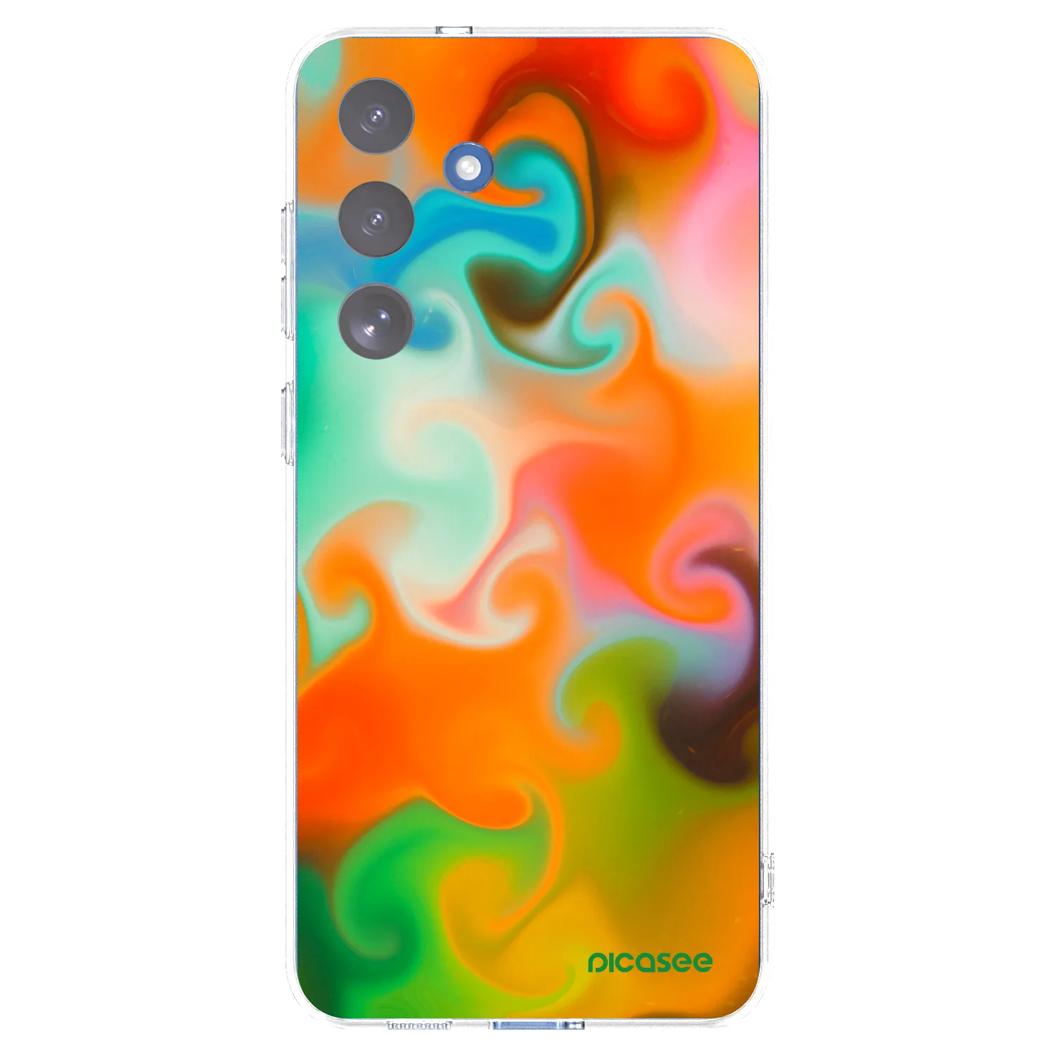 Picasee silikonska prozirna maskica za Samsung Galaxy S25 FE 5G - Juice