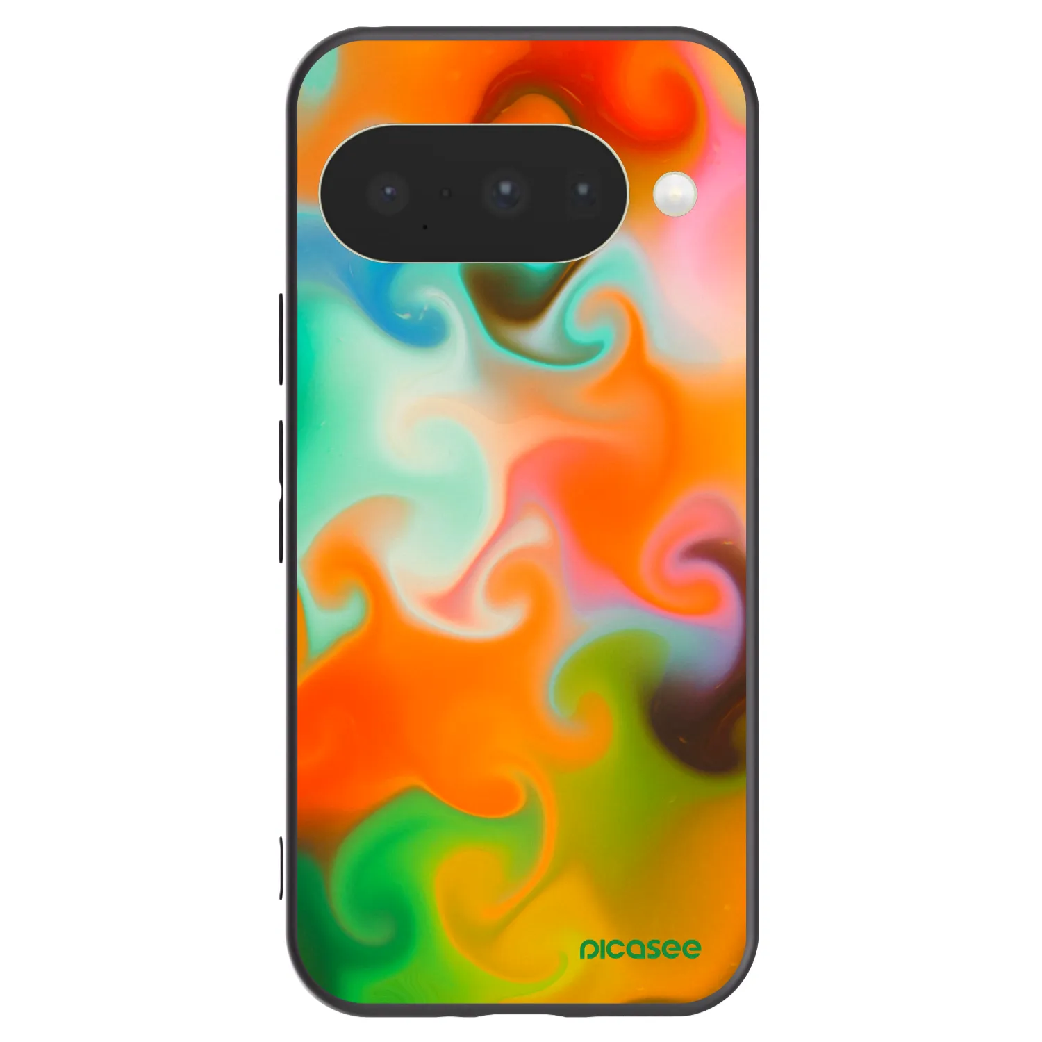 Picasee crna silikonska maskica za Google Pixel 10 - Juice