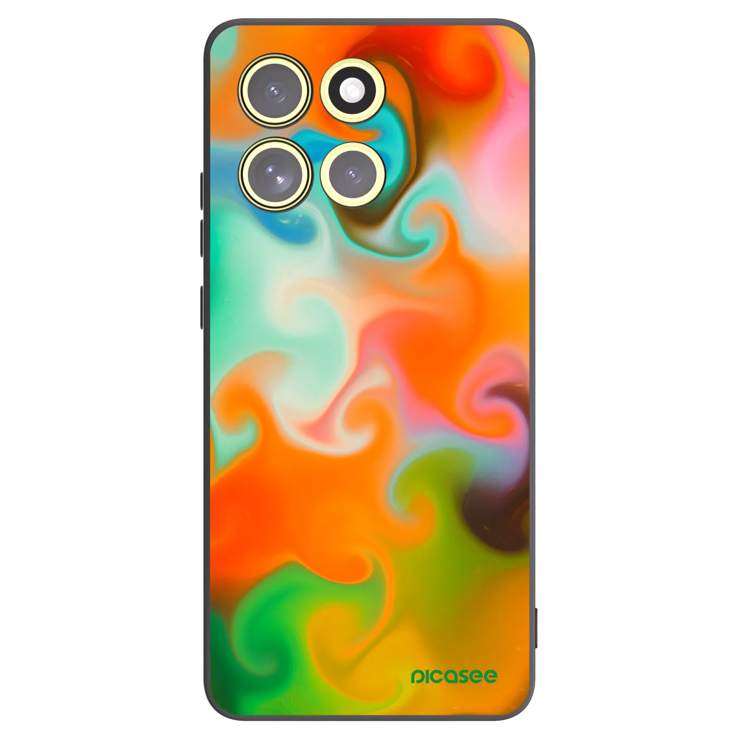 Picasee crna silikonska maskica za Motorola Moto G86 Power 5G - Juice