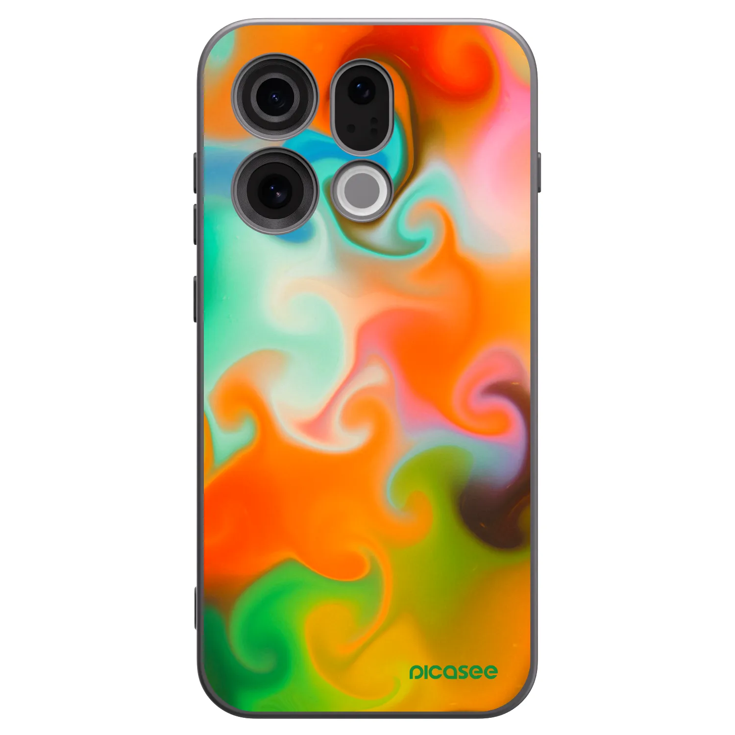 Picasee crna silikonska maskica za OPPO Find X9 - Juice