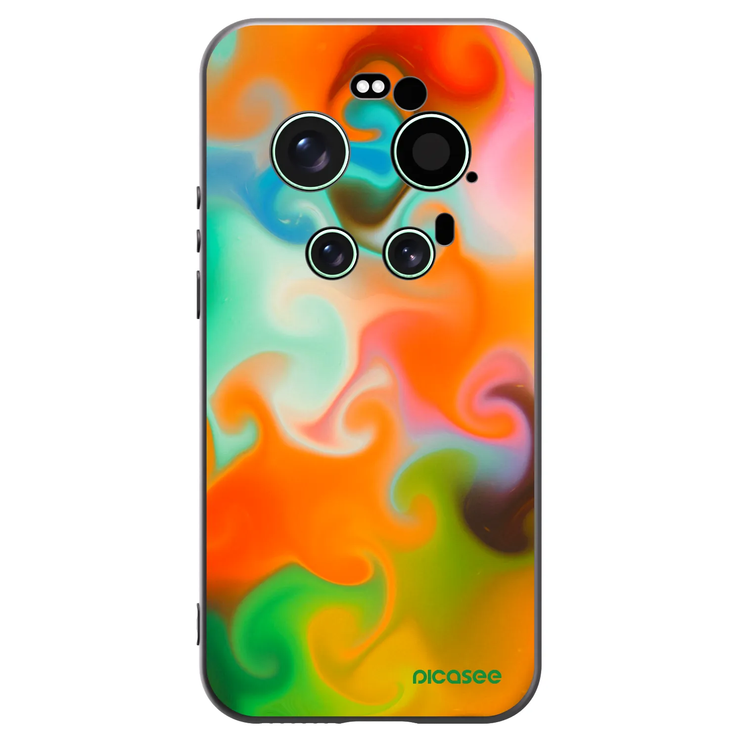 Picasee crna silikonska maskica za Xiaomi 17 Ultra - Juice