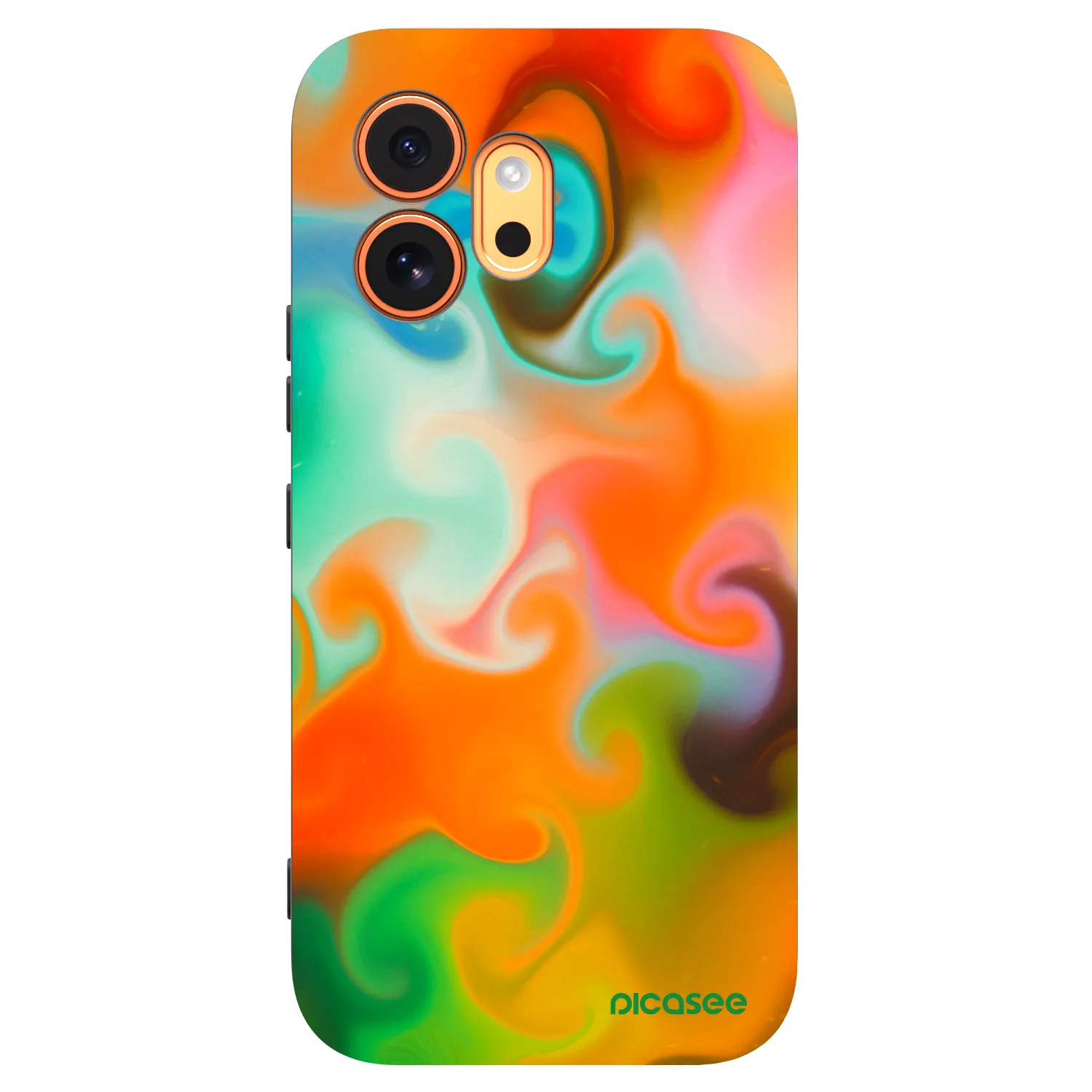Picasee crna silikonska maskica za Honor 600 - Juice