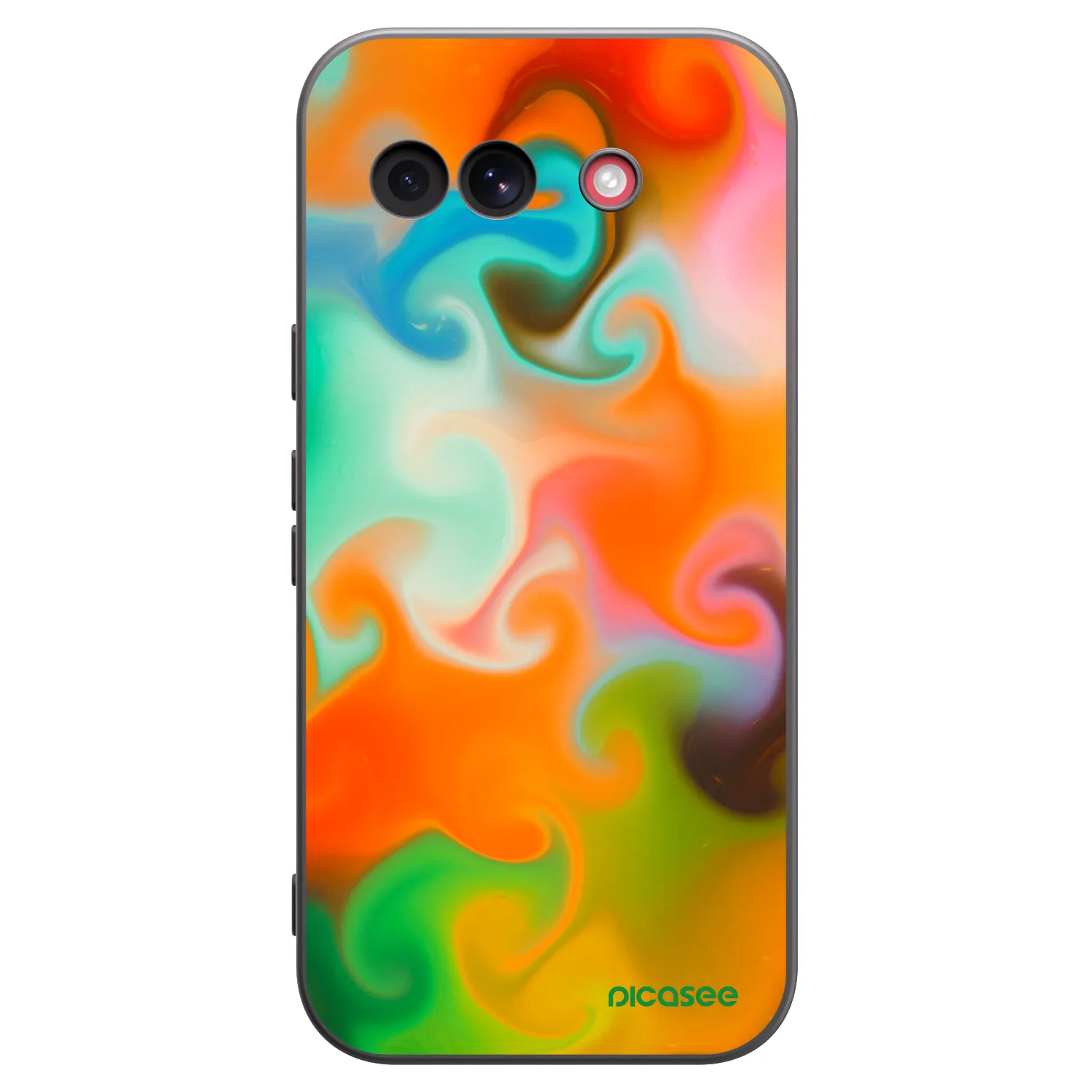 Picasee crna silikonska maskica za Google Pixel 10a - Juice