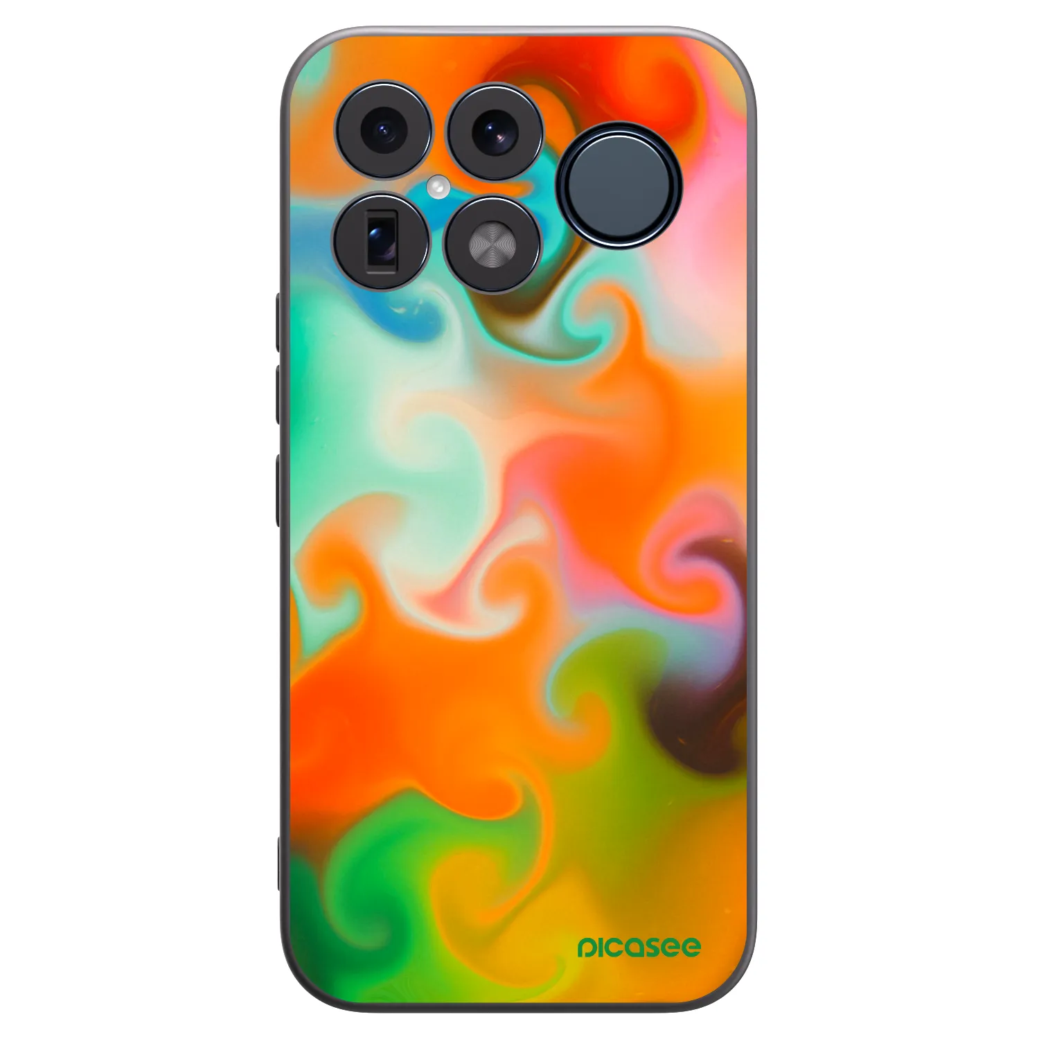 Picasee crna silikonska maskica za Xiaomi Poco F8 Ultra - Juice
