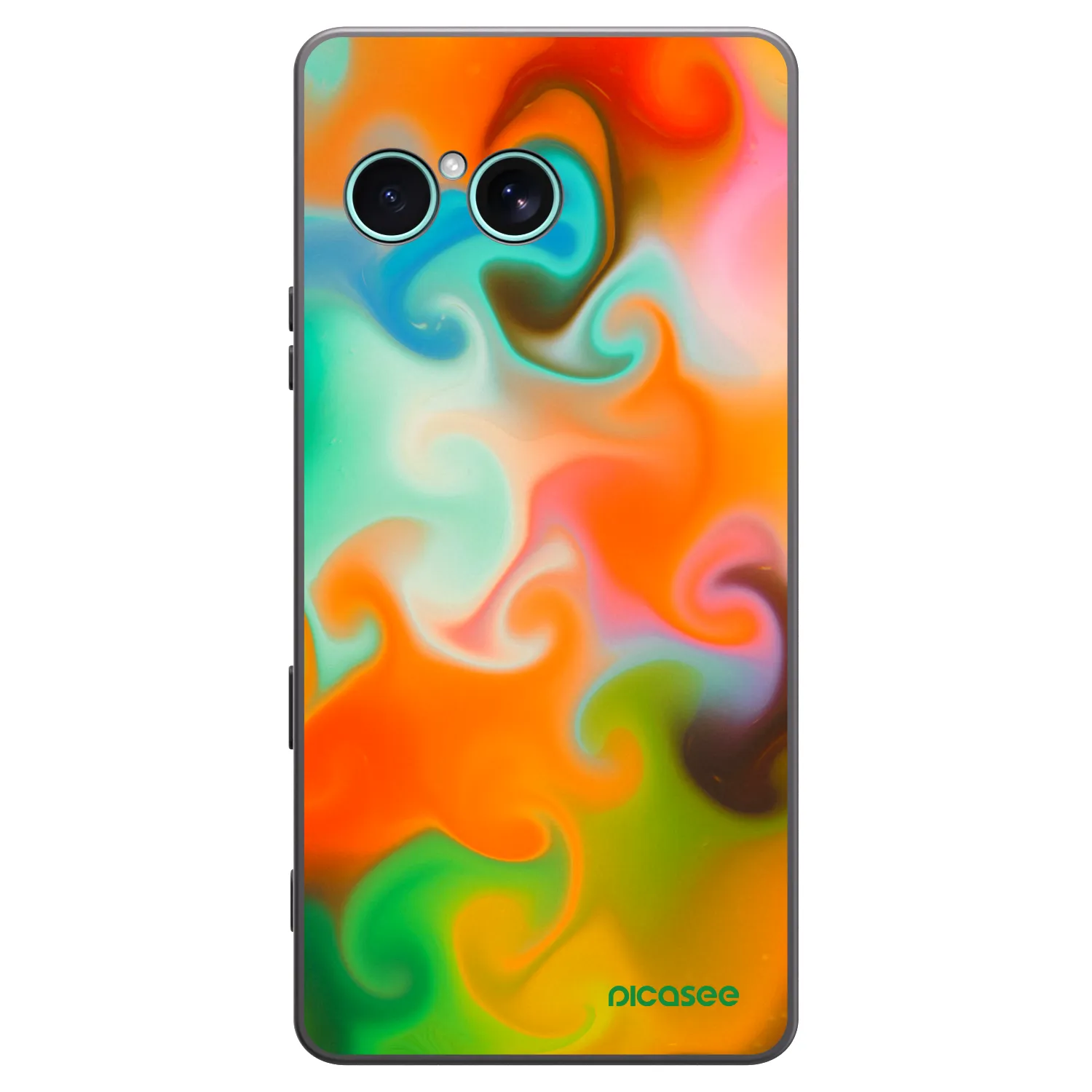 Picasee crna silikonska maskica za Sony Xperia 10 VII - Juice