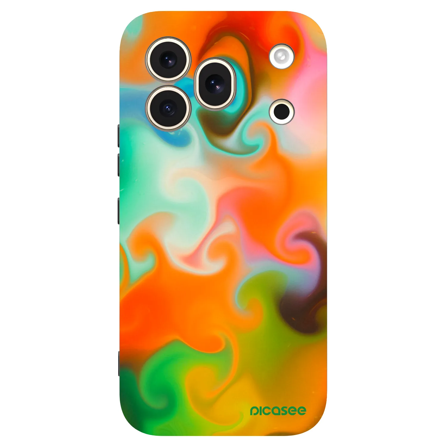 Picasee crna silikonska maskica za Honor 600 Pro - Juice