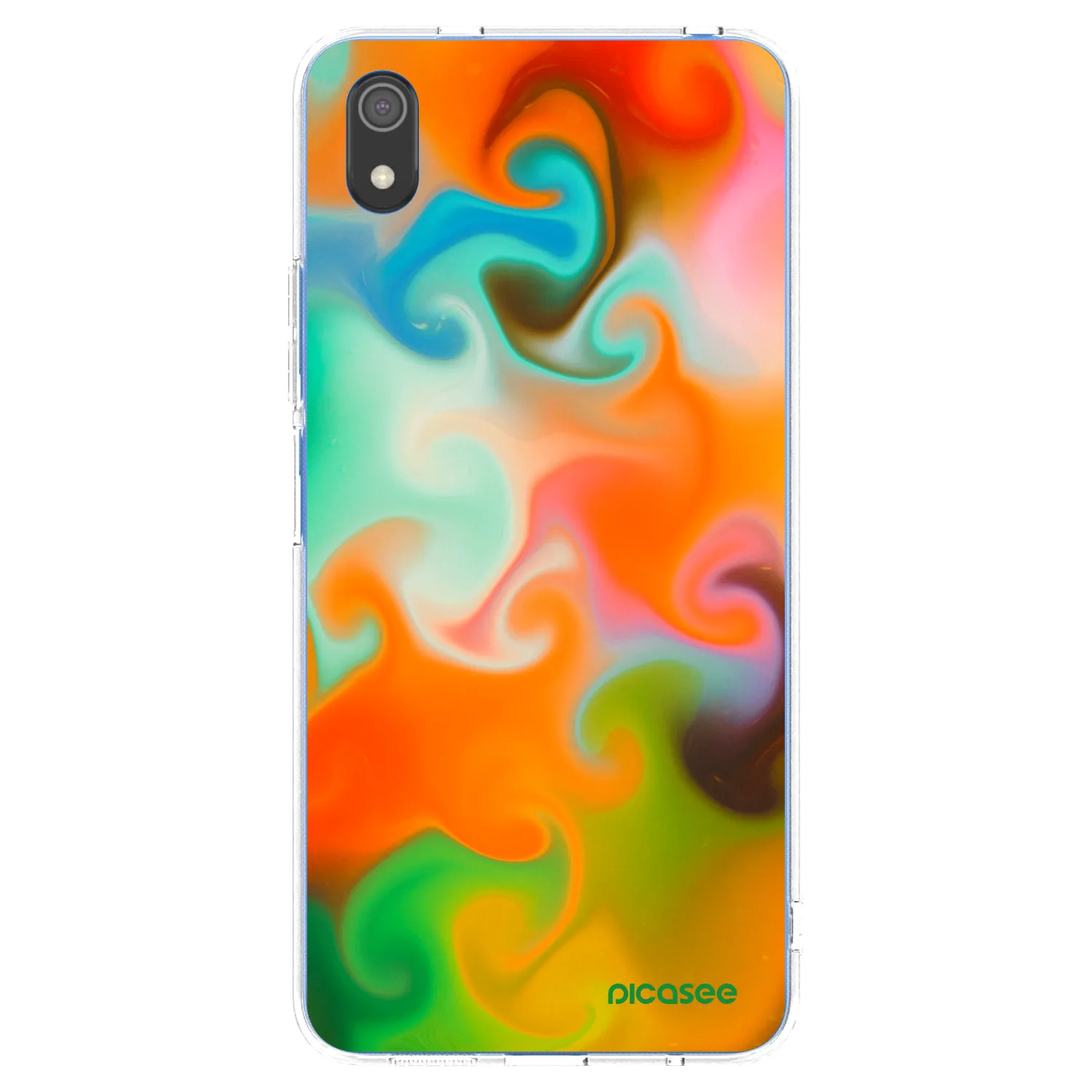 Picasee silikonska prozirna maskica za Xiaomi Redmi 7A - Juice
