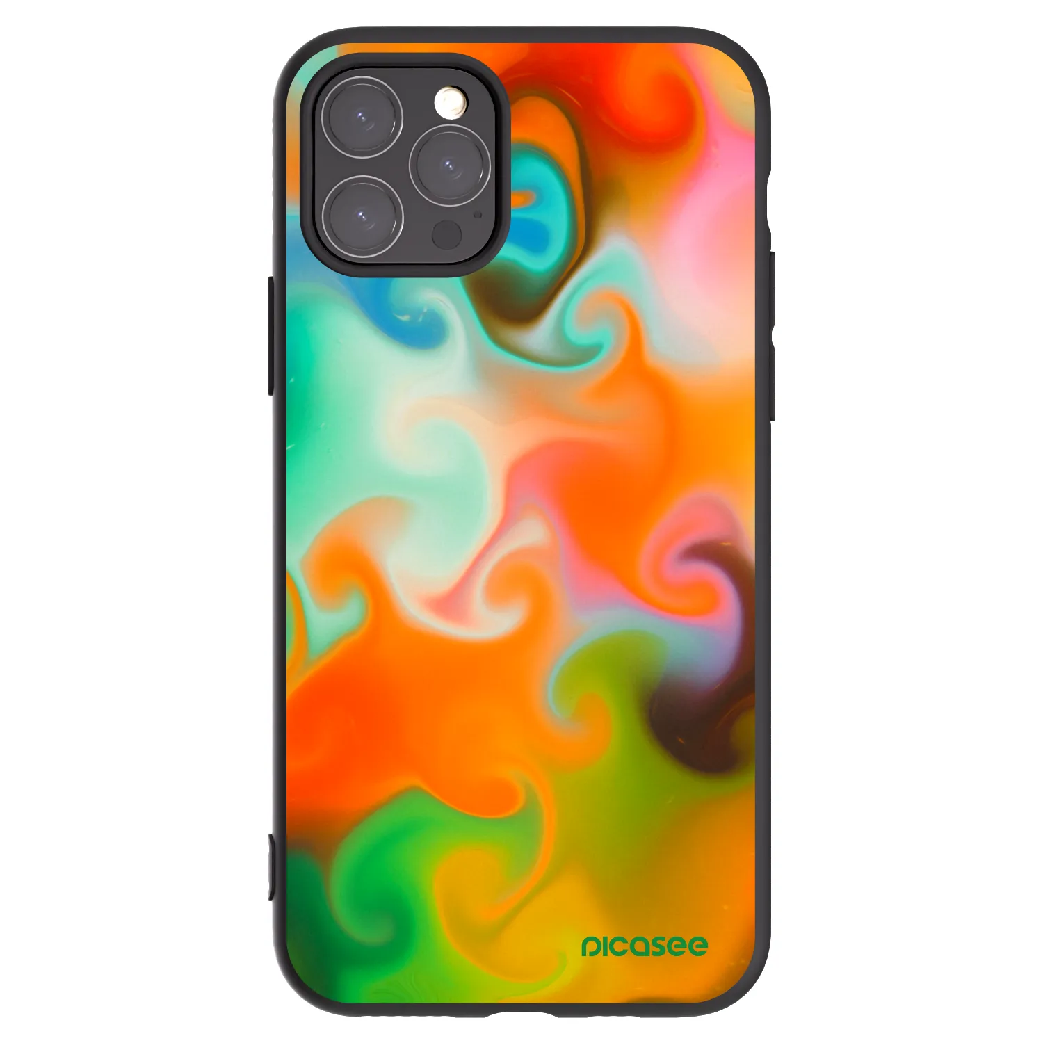 Picasee crna silikonska maskica za Apple iPhone 11 Pro - Juice